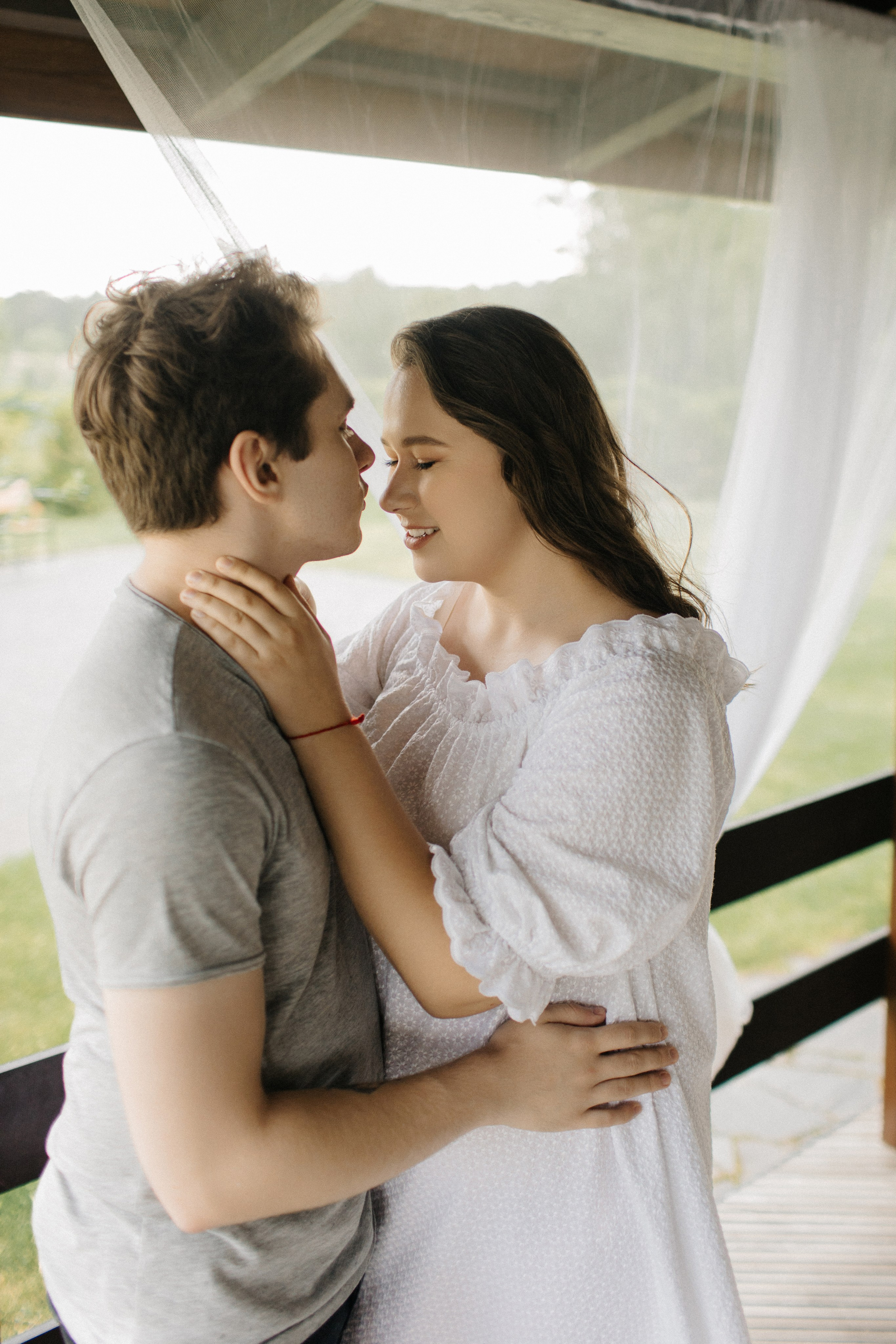 Никита и Виктория. Love Story под дождём в усадьбе «Хорошее место». Сергеев Алексей. Фотограф