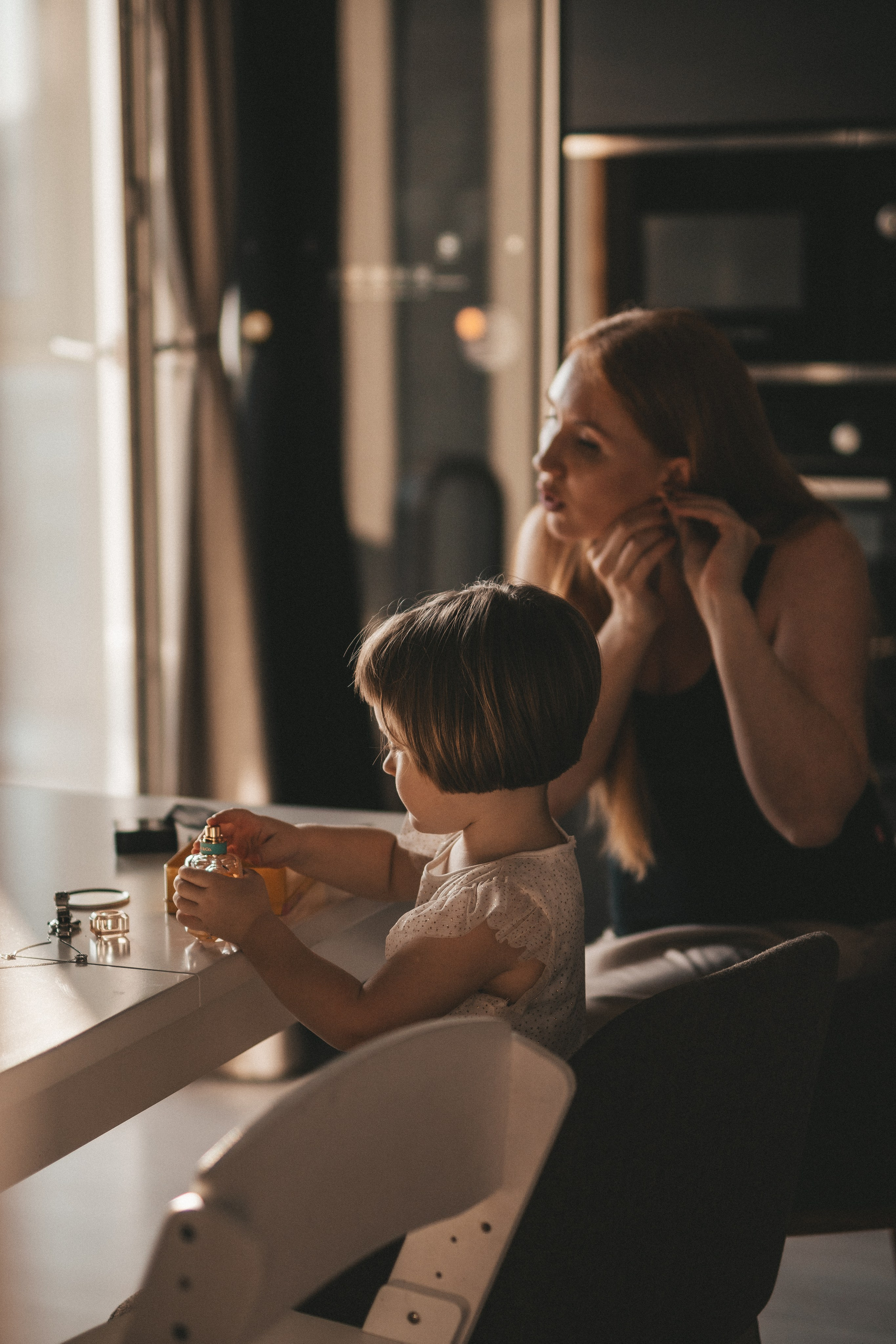 Новогодняя семейная домашняя съемка в январе. Портретный и семейный фотограф во Владивостоке Светлана Мухильченко