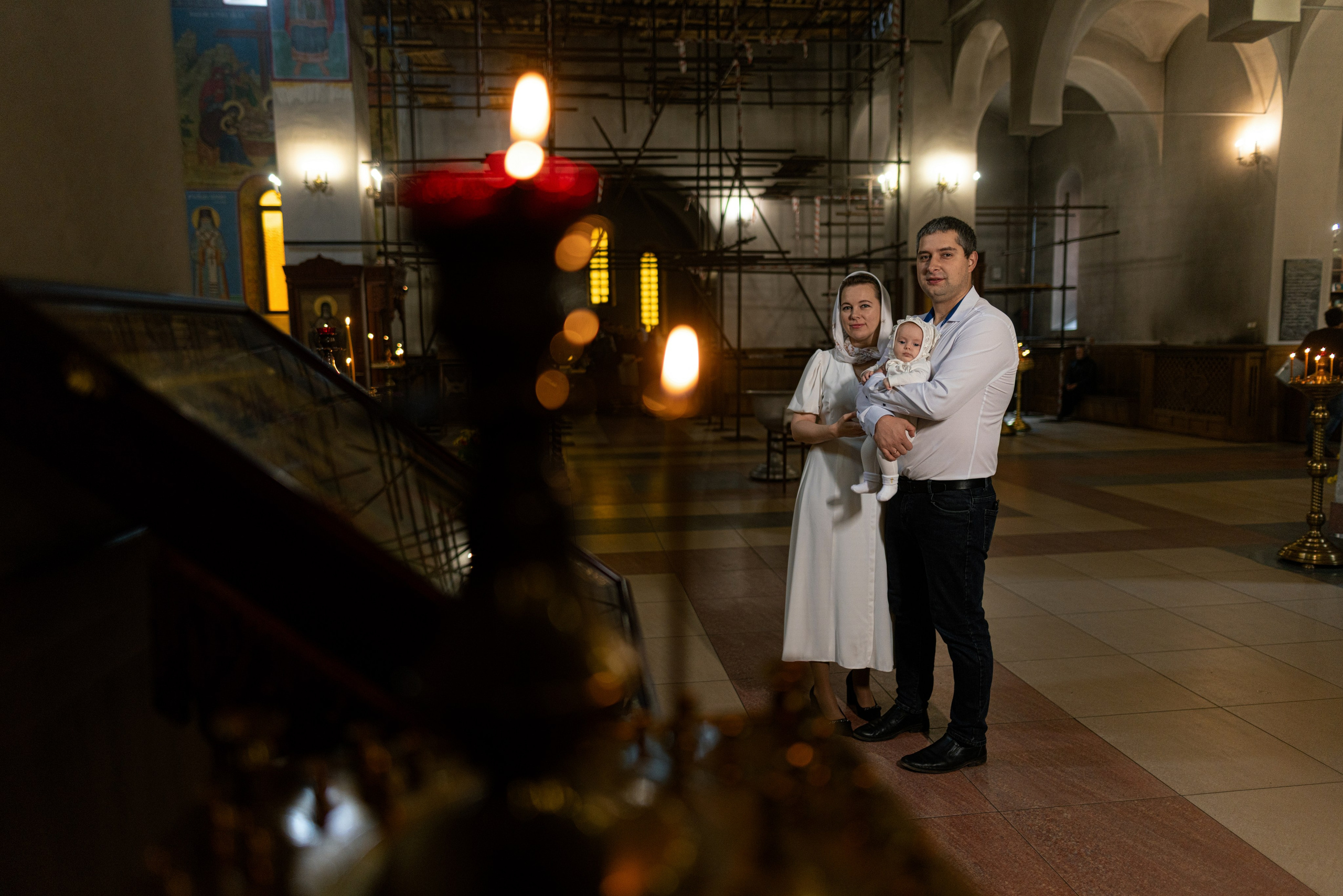 Крещение Алины. Дмитрий Шульгин, портретный фотограф в Воронеже