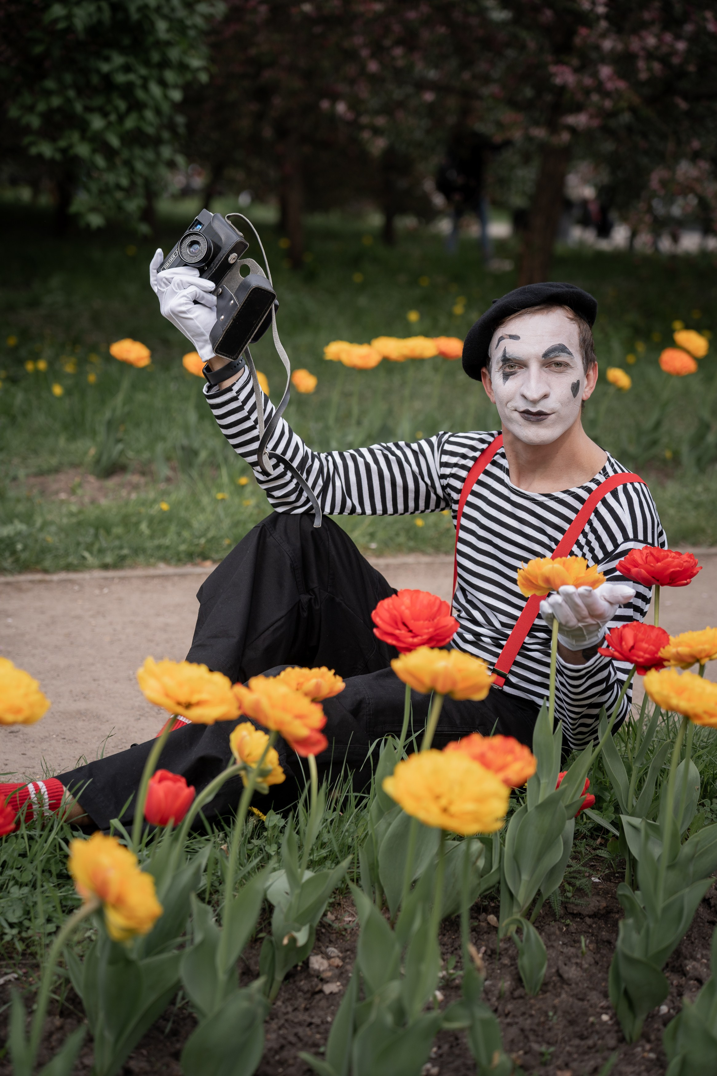 Съемка в цветущем Коломенском. Портретный фотограф Олеся Владимирова в Москве