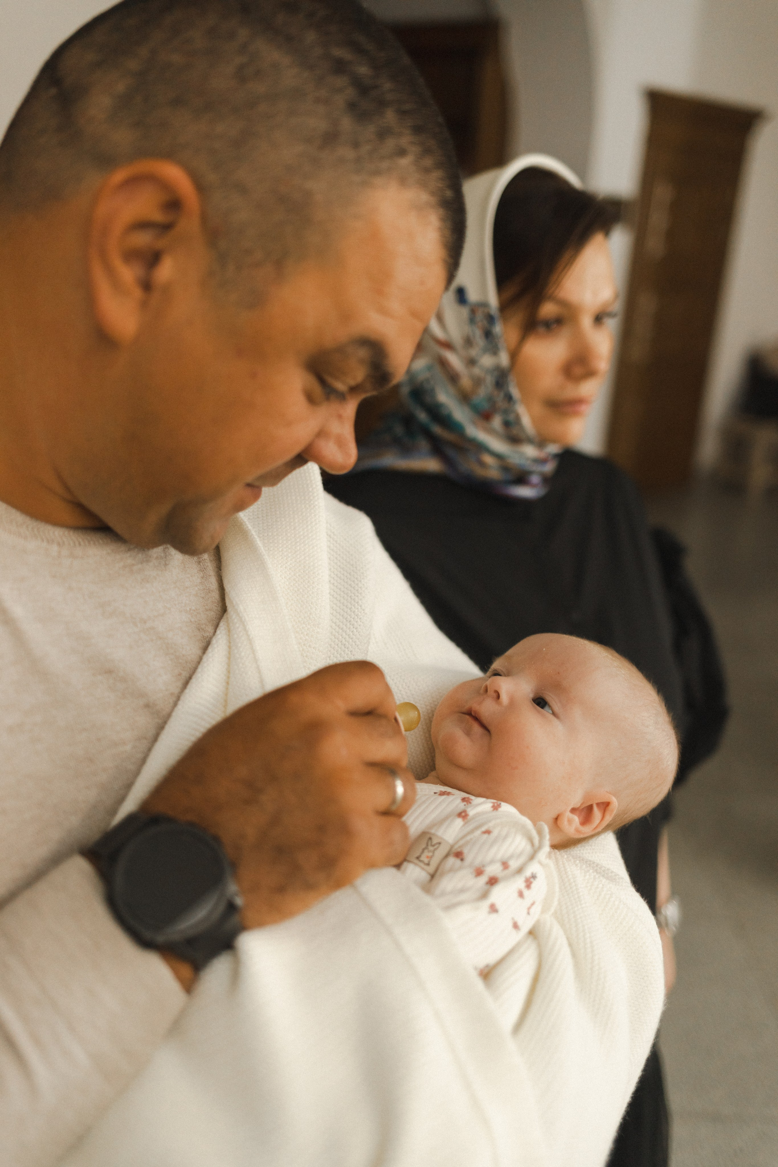 Крещение Стефании. Семейный фотограф в Москве