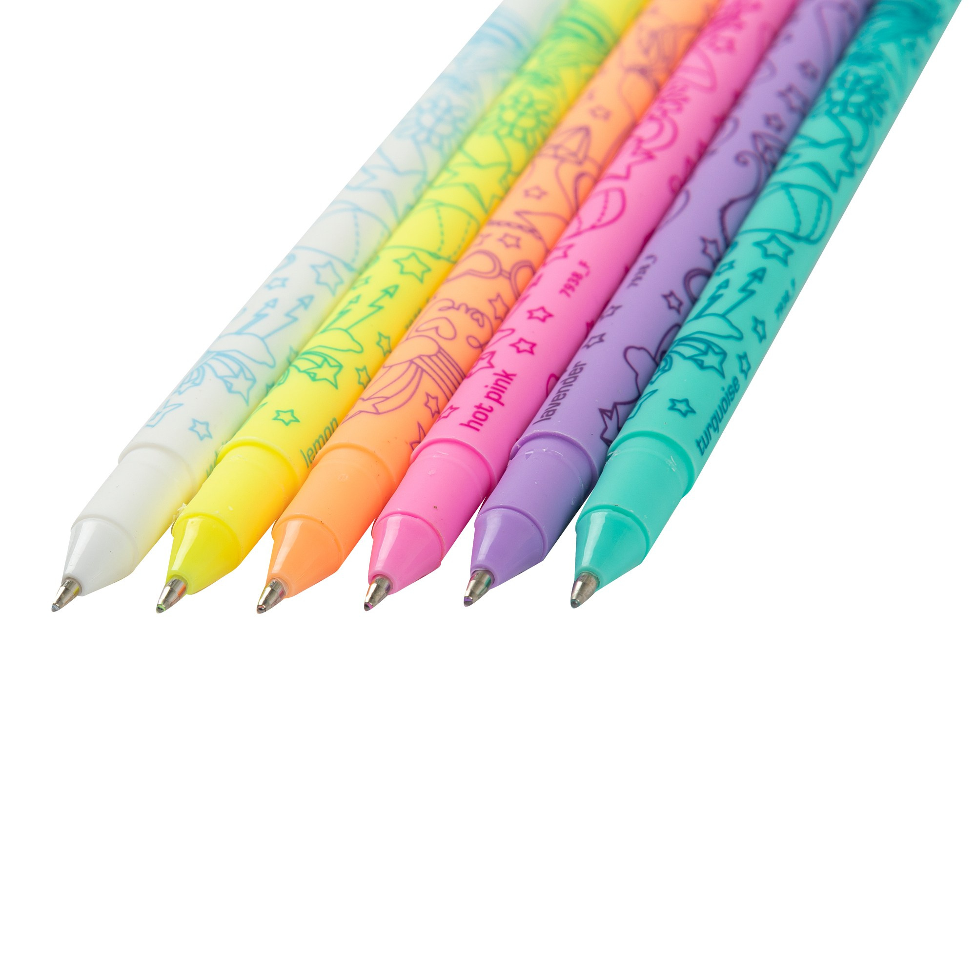 Ручки цветные топ модель