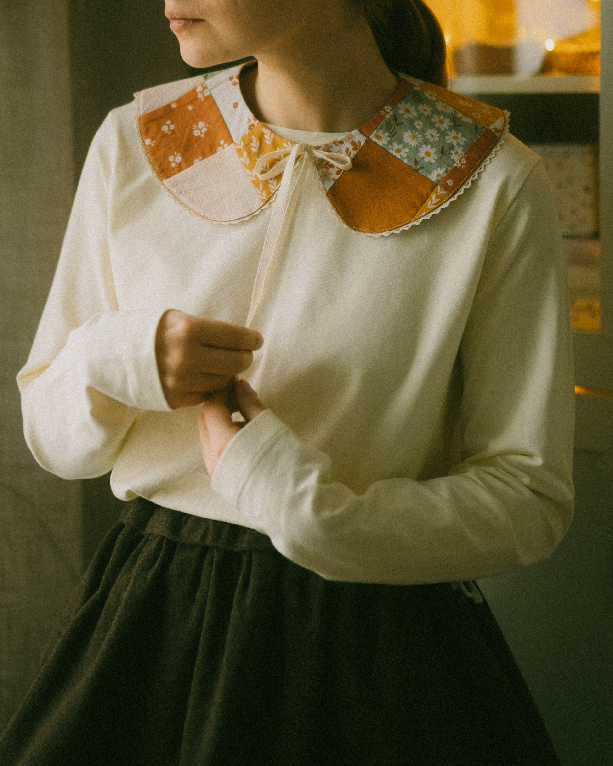 Воротнички. Портретный фотограф в Москве Ефанова Ульяна. Женский портрет