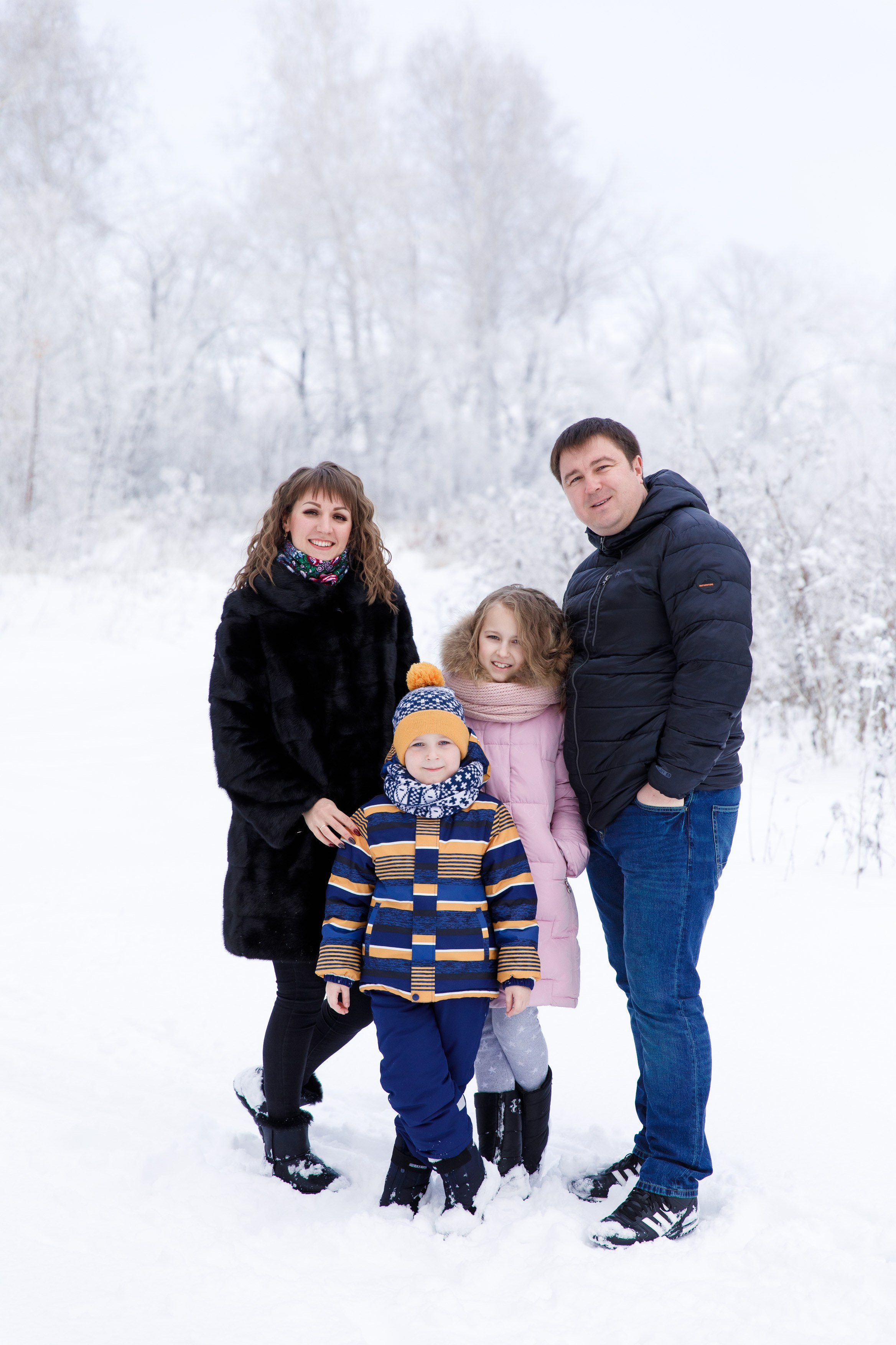 Фотосессии зимой. Свадебный, семейный и школьный фотограф в Сызрани Максим Баталов