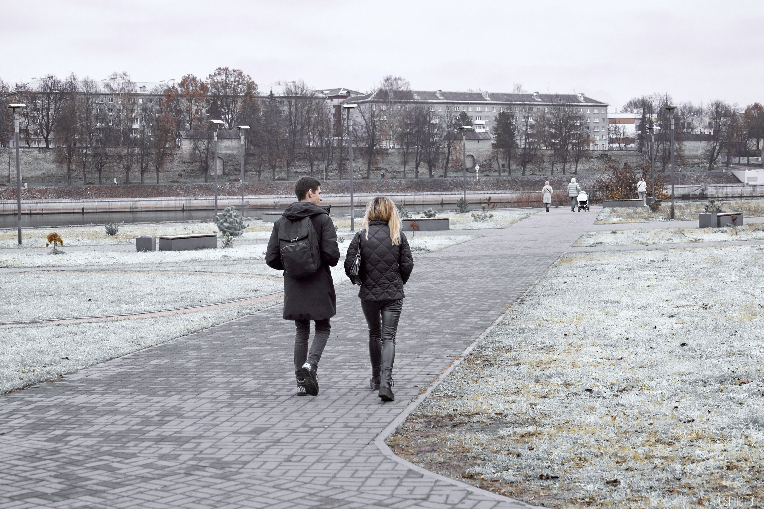 Псков. Ноябрь. Фотографъ Сергѣевъ. Поймать мгновеніе