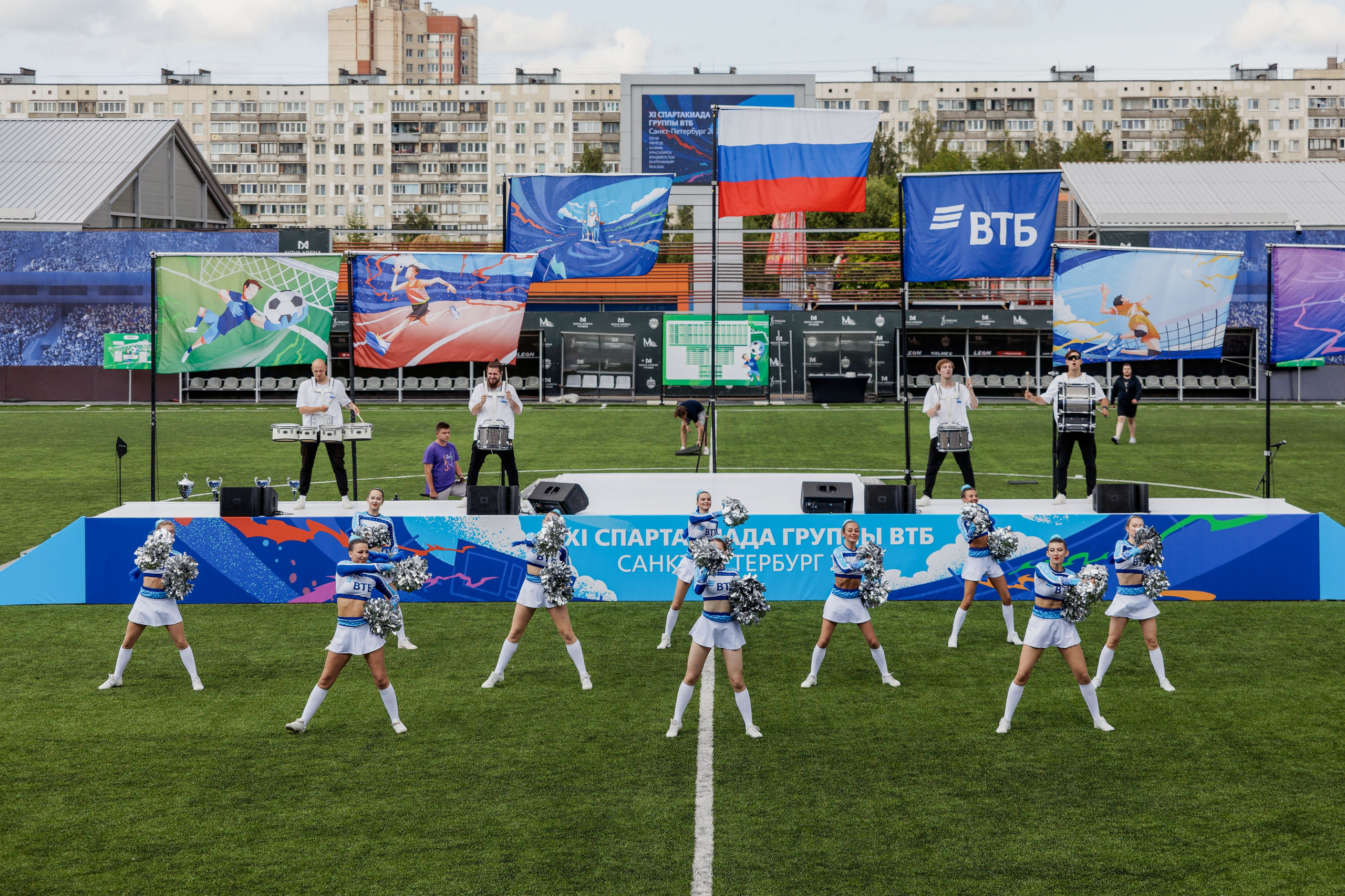 XI Спартакиада Группы ВТБ в Петербурге. Репортажный фотограф Москва Сергей Мирошников
