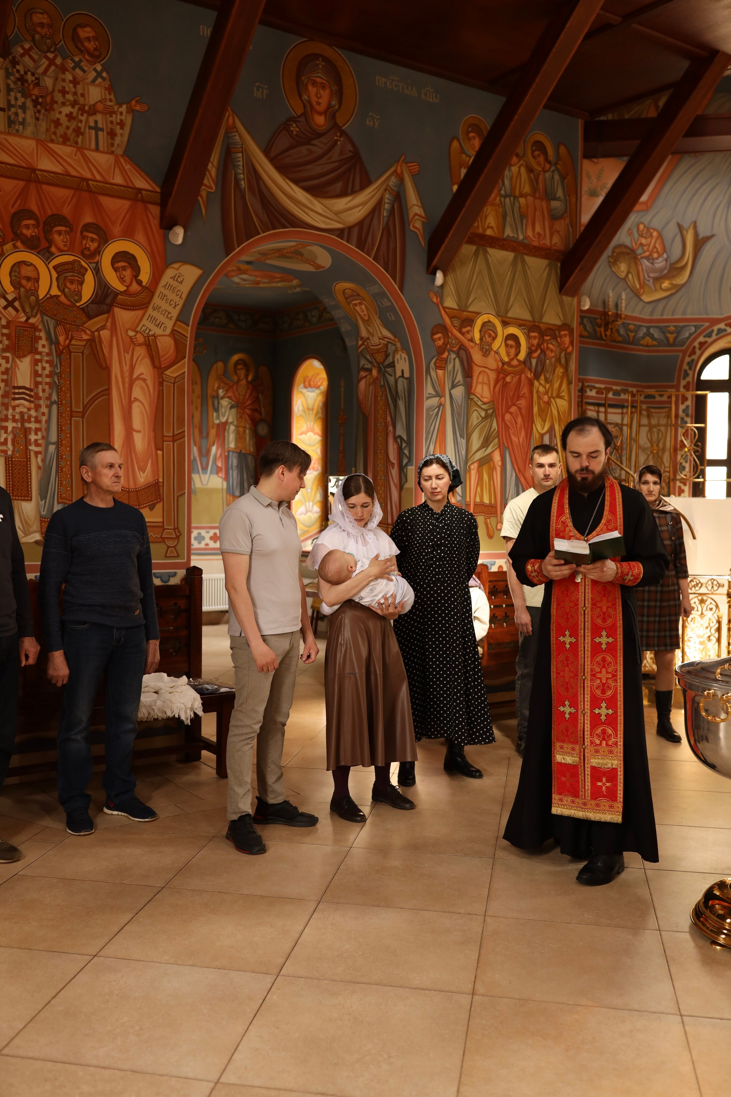 Крещение Марк. Детский и семейный фотограф Ирина Галкина, город Иваново