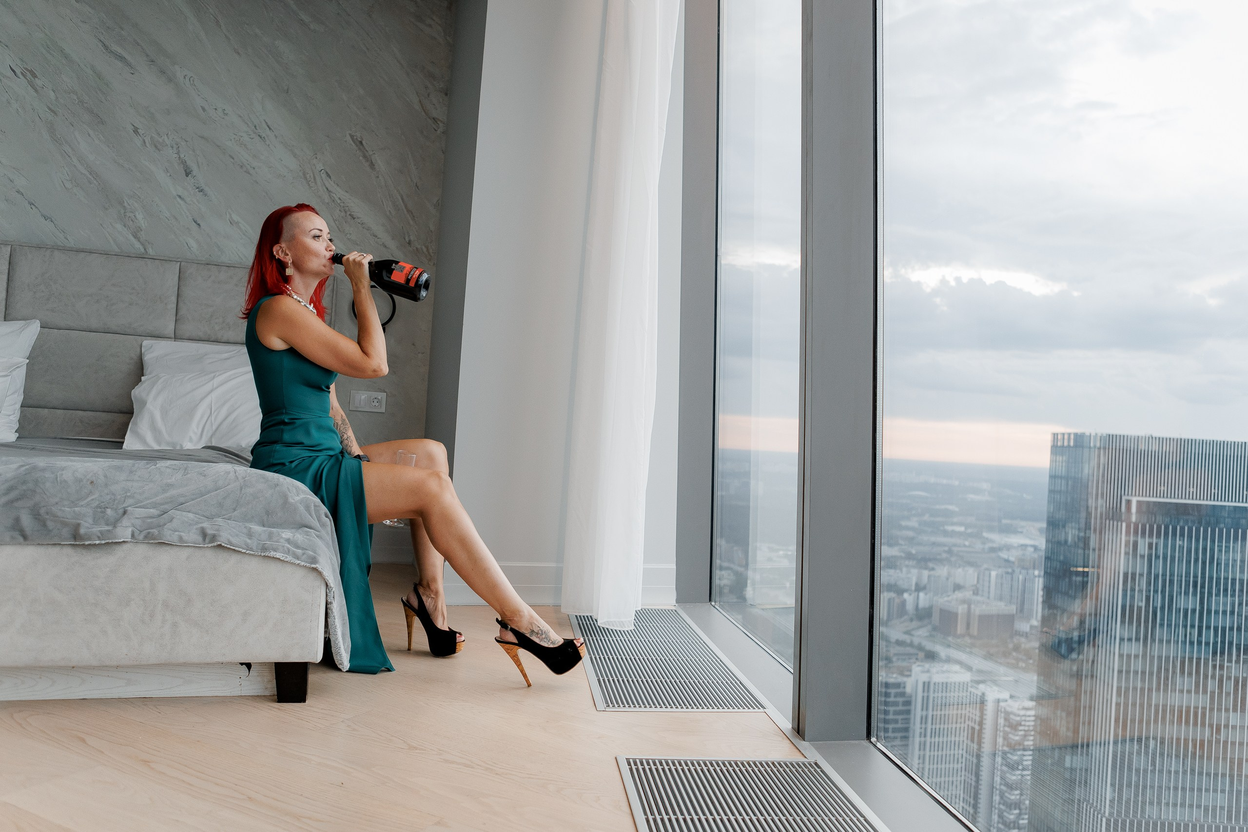 Надежда девичник Сити. Свадебный фотограф в Москве