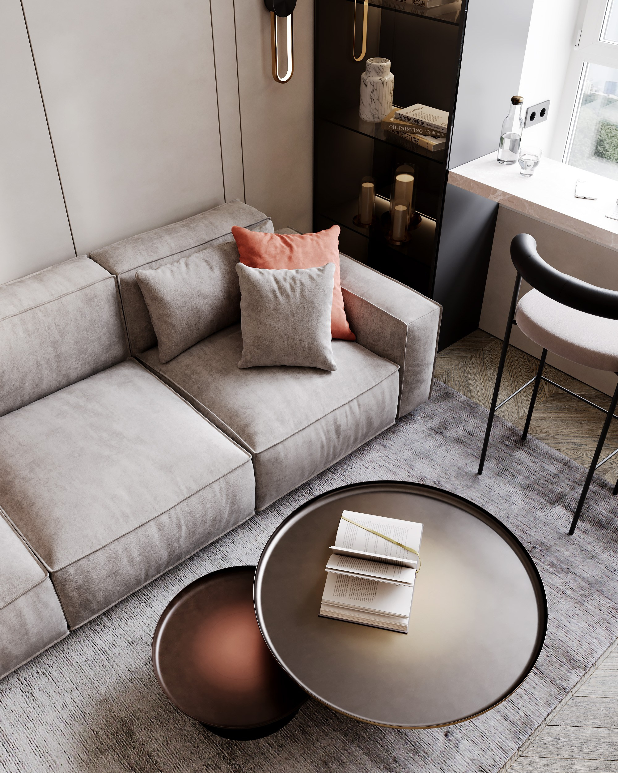 Western Port. Дизайн интерьера | 3D визуализация | Миланская Марина