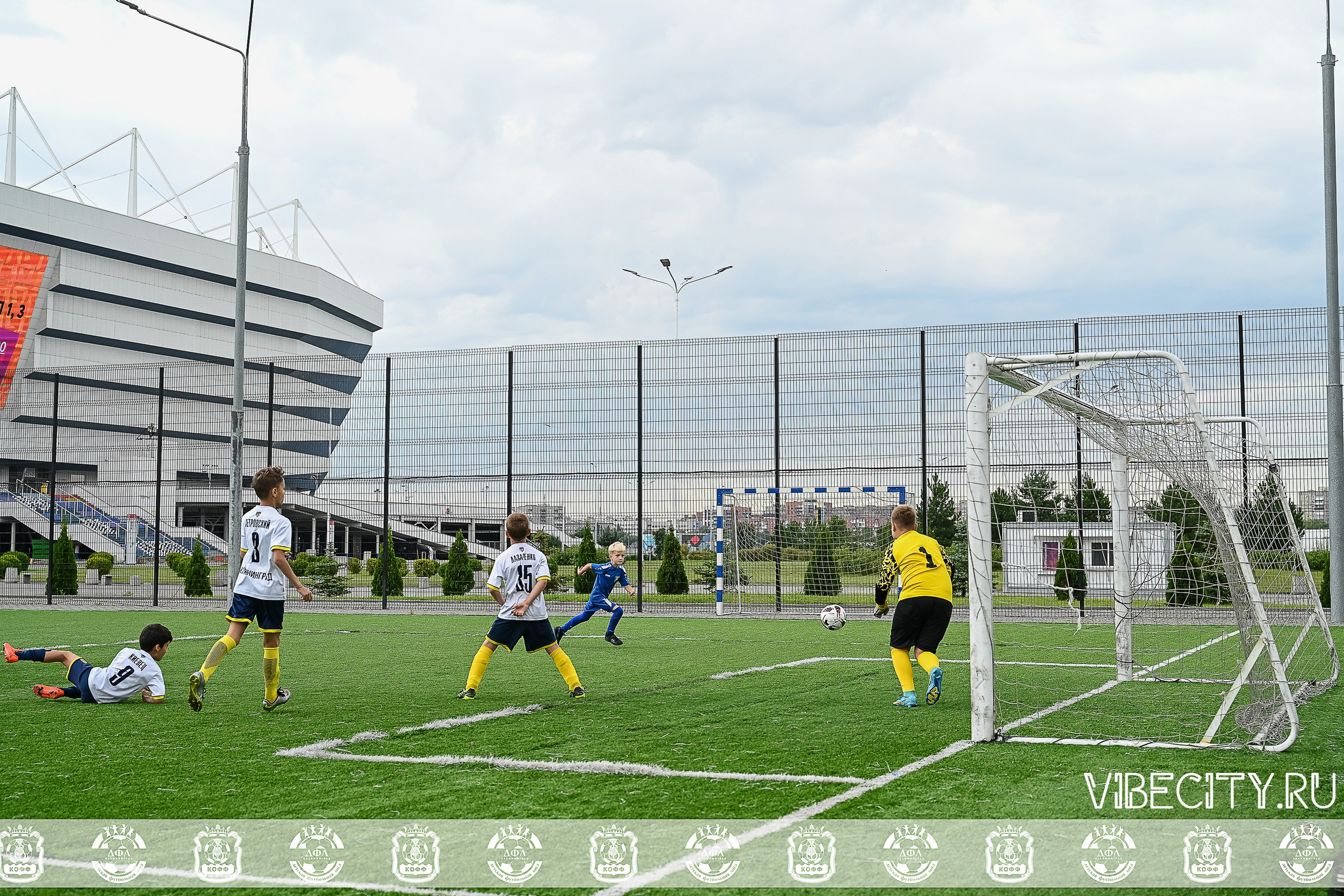 Калининградская Детская Футбольная Лига. VIBECITY.RU Вайб Сити Ру Фоторепортажи Фотоотчеты Калининград