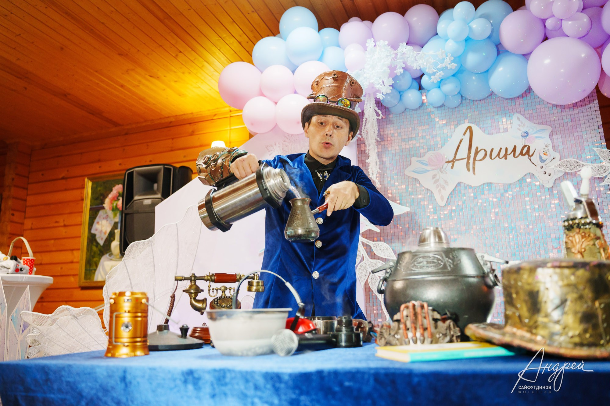 День Рождения Арины 5 лет. Мини-фотоотчёт + Бэкстейдж + Отзыв. Свадебный и семейный фотограф в Ростове-на-Дону. Андрей Сайфутдинов