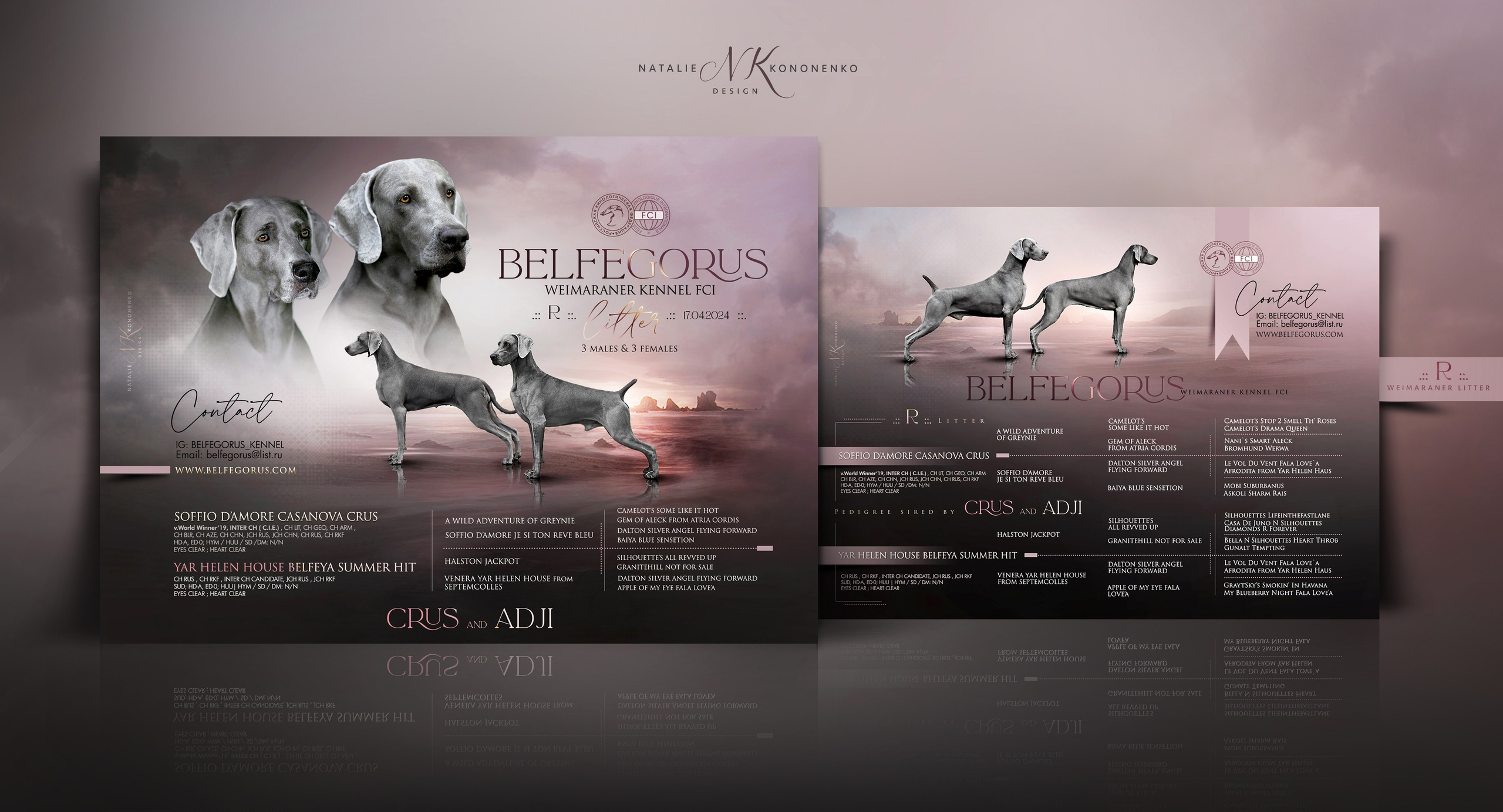 Graphics For Breeders. NK GRAPHIC ATELIER FOR BREEDERS