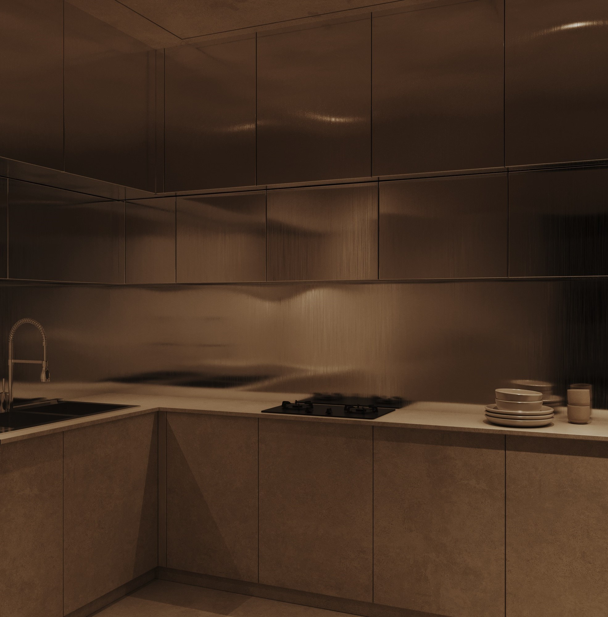 Дизайн-проект частного дома в Краснодаре. Главная