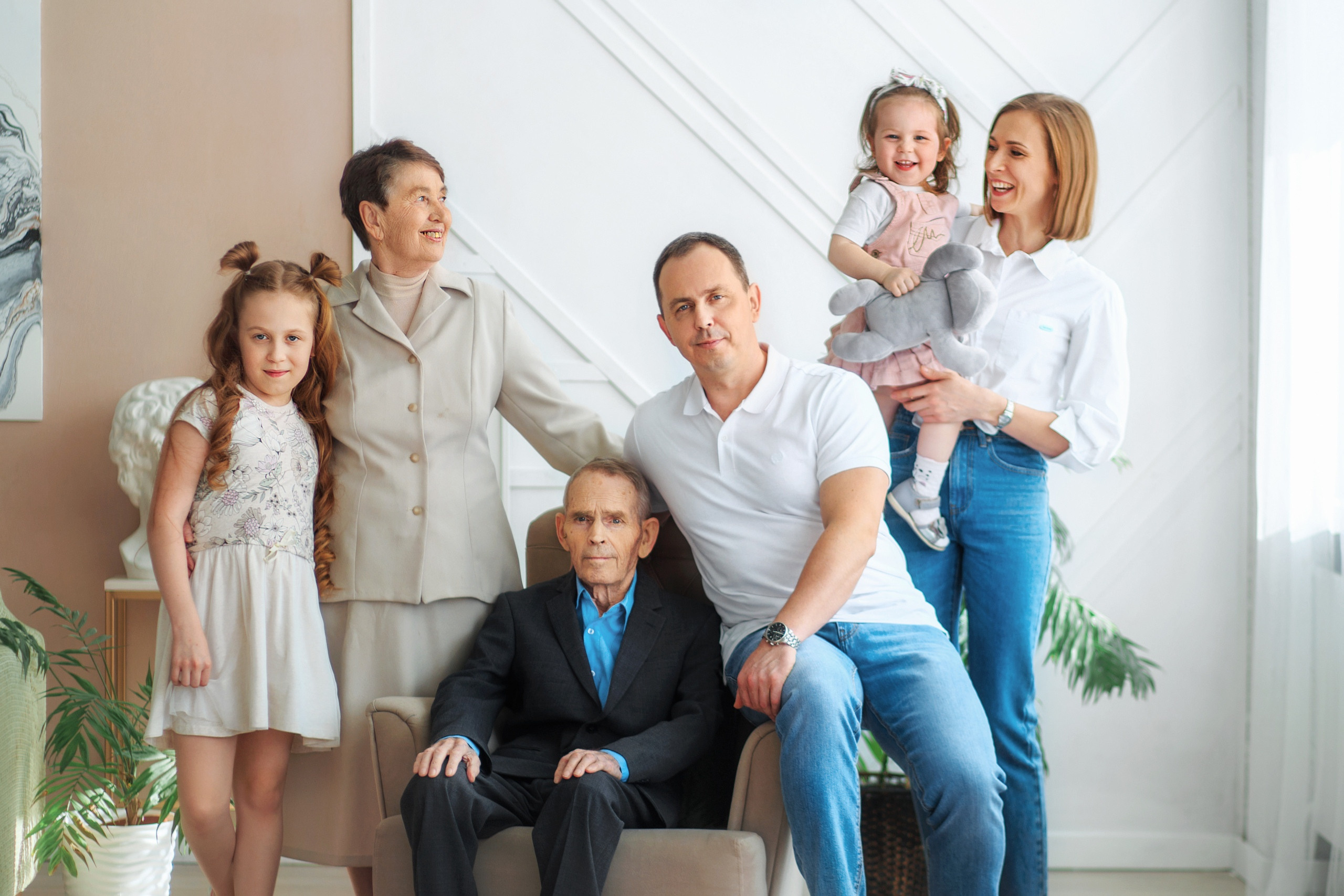 Фотосессия большой семьи. Семейный фотограф Ижевск Даша Евсеева