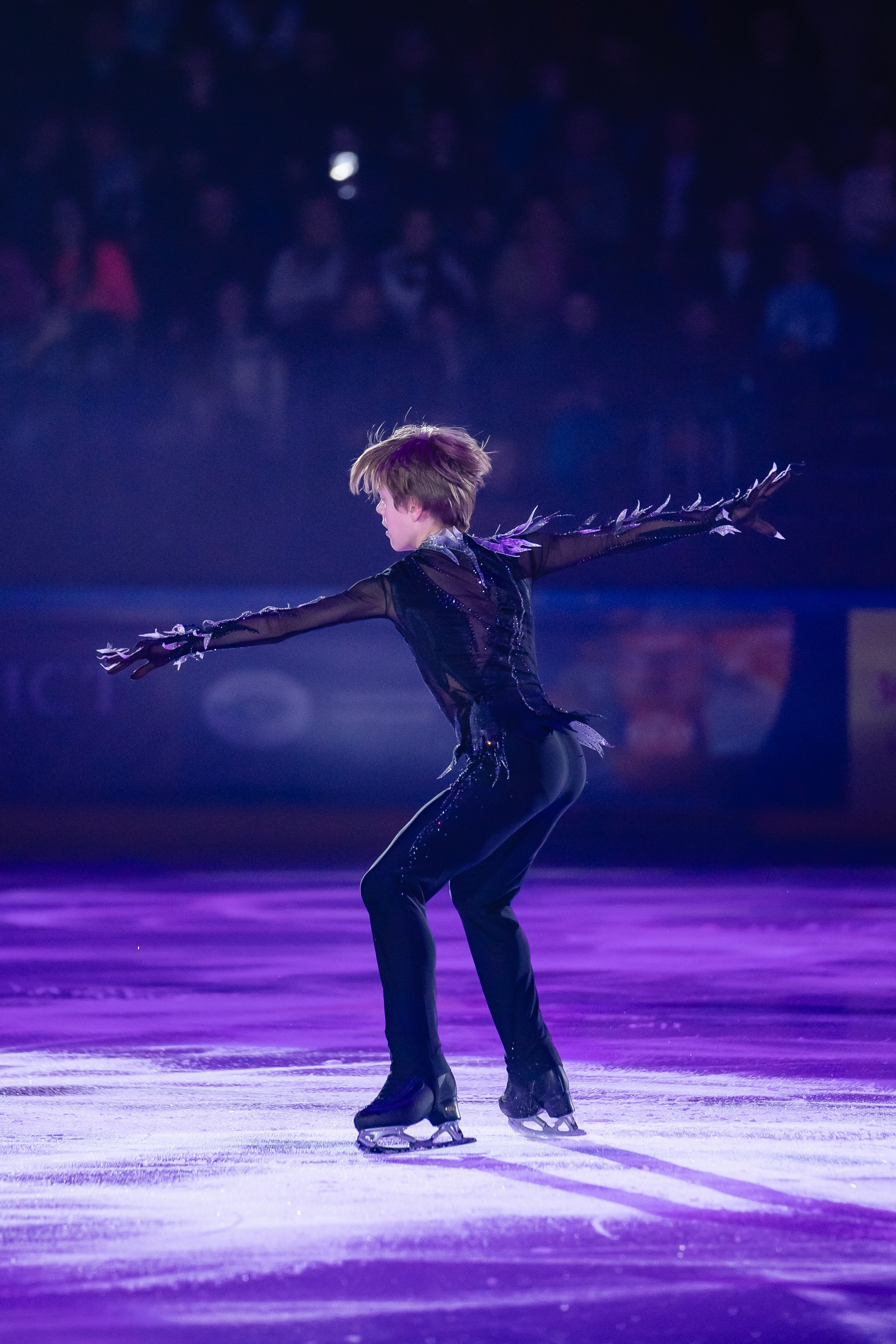 Шоу «Чемпионы на льду» в Новосибирске. Воробьева Ксения — Спортивный и танцевальный фотограф Новосибирск