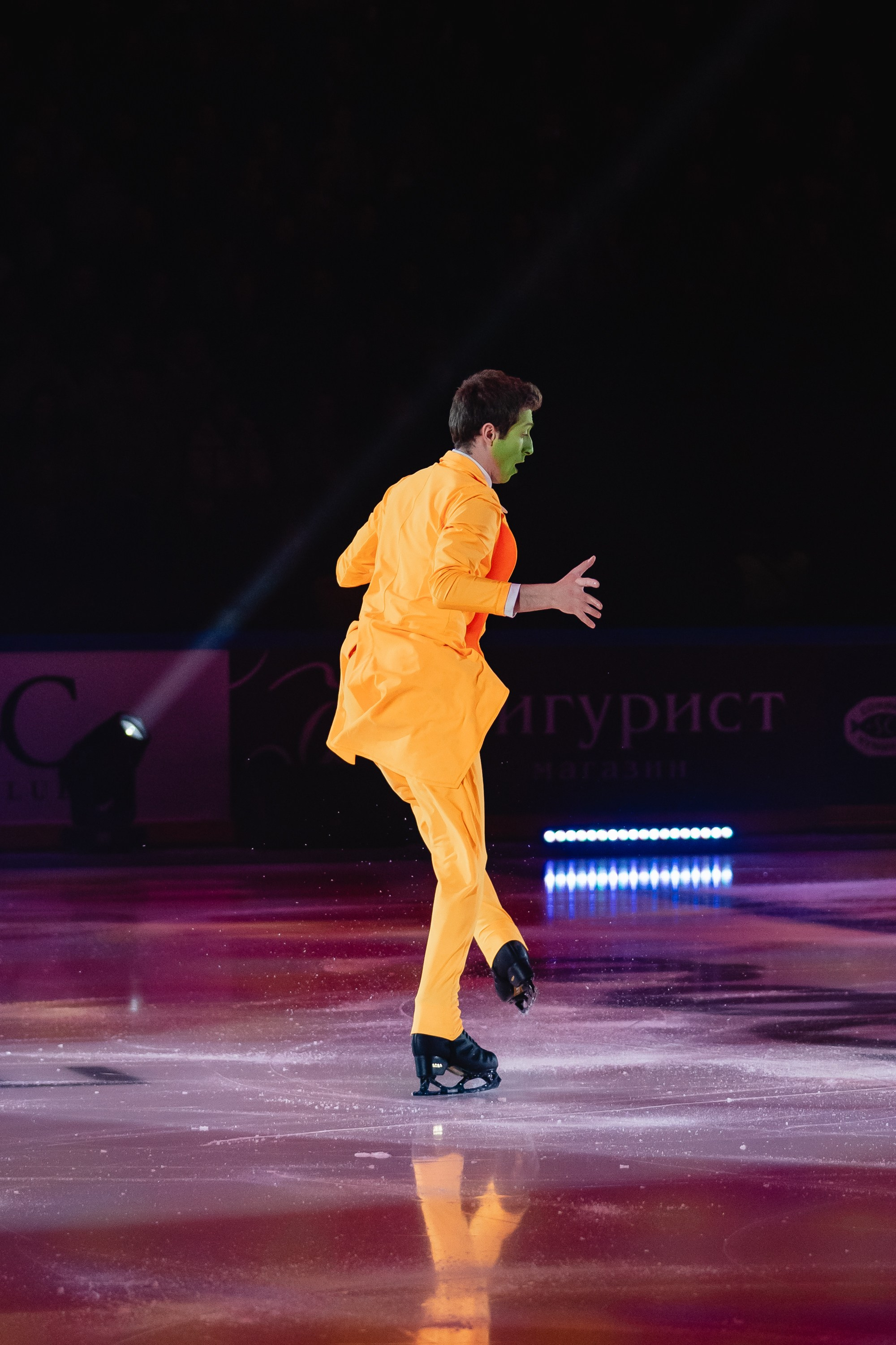 Шоу «Чемпионы на льду» в Новосибирске. Воробьева Ксения — Спортивный и танцевальный фотограф Новосибирск