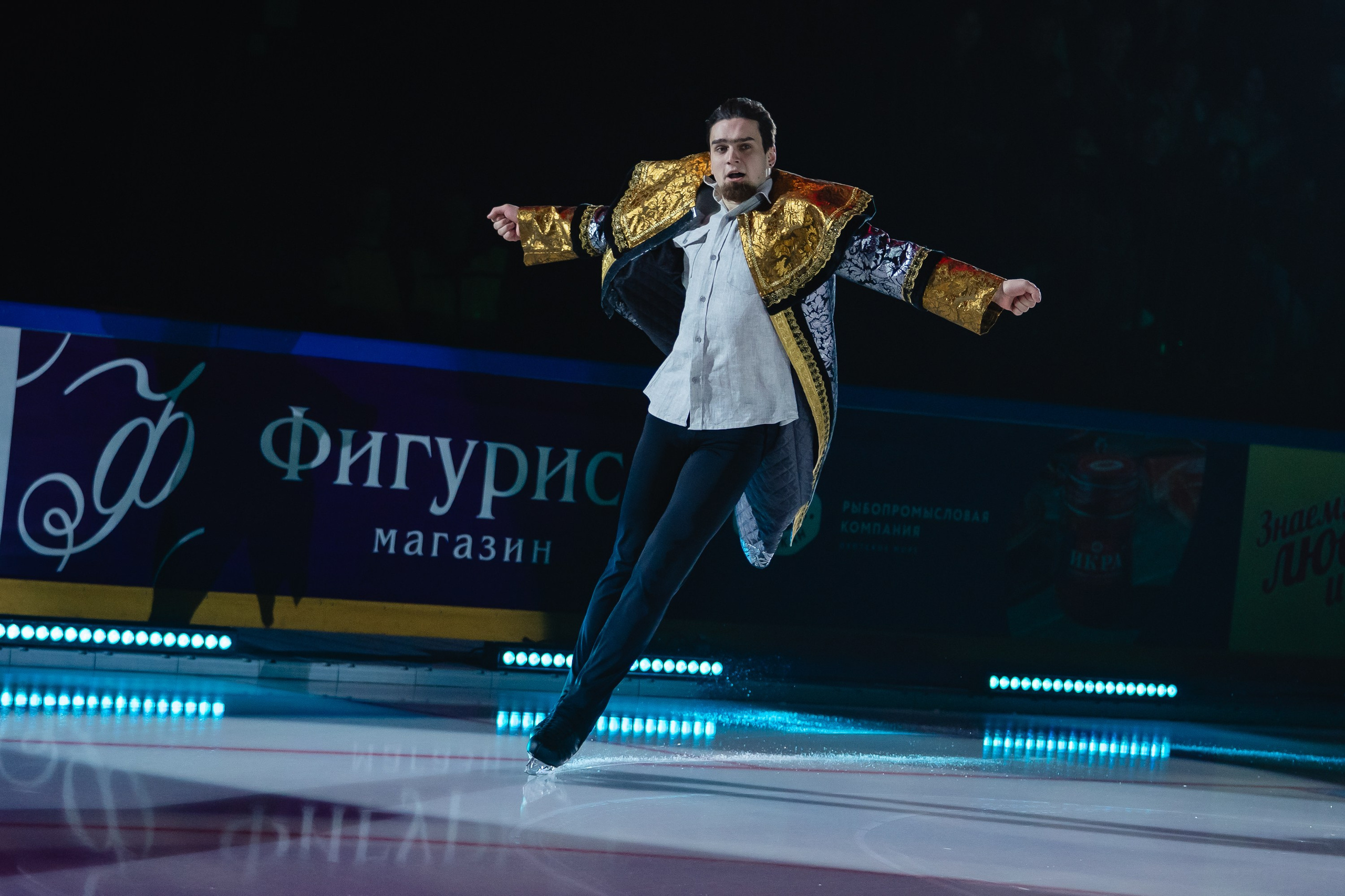 Шоу «Чемпионы на льду» в Новосибирске. Воробьева Ксения — Спортивный и танцевальный фотограф Новосибирск