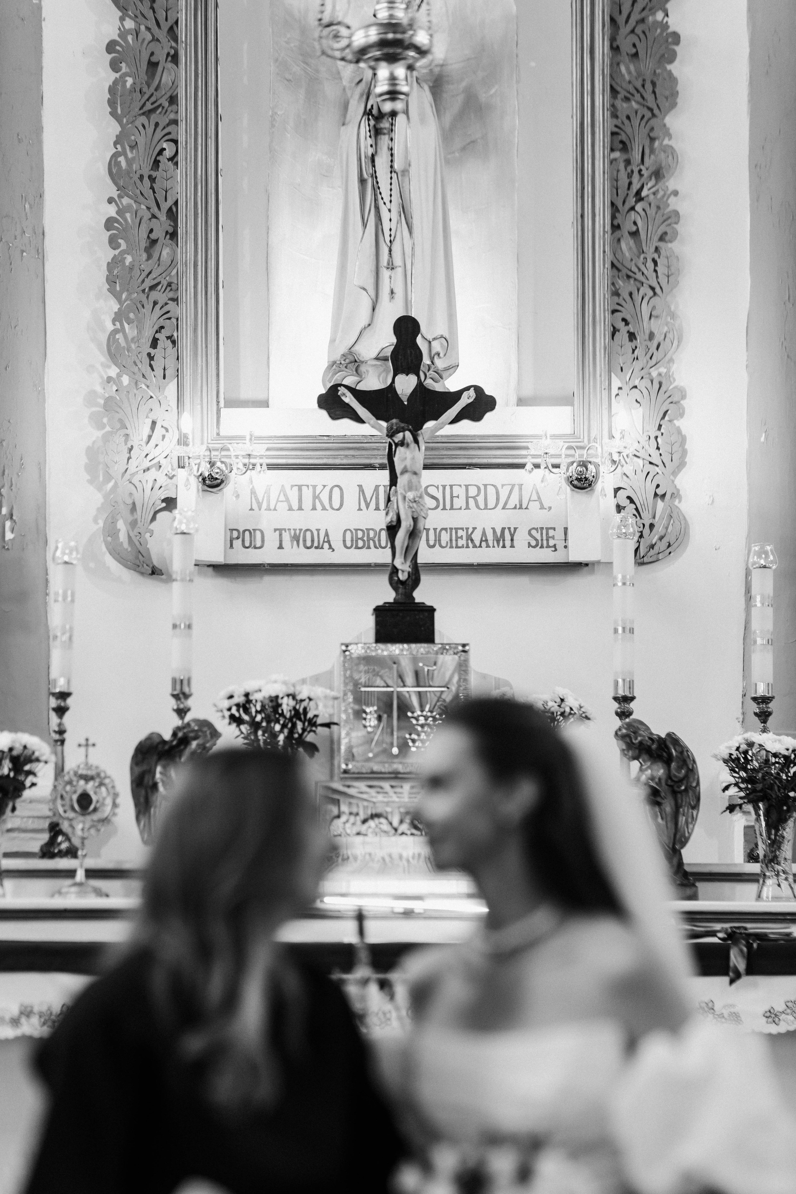 Венчание Анастасии и Сергея, костёл Непорочного зачатия