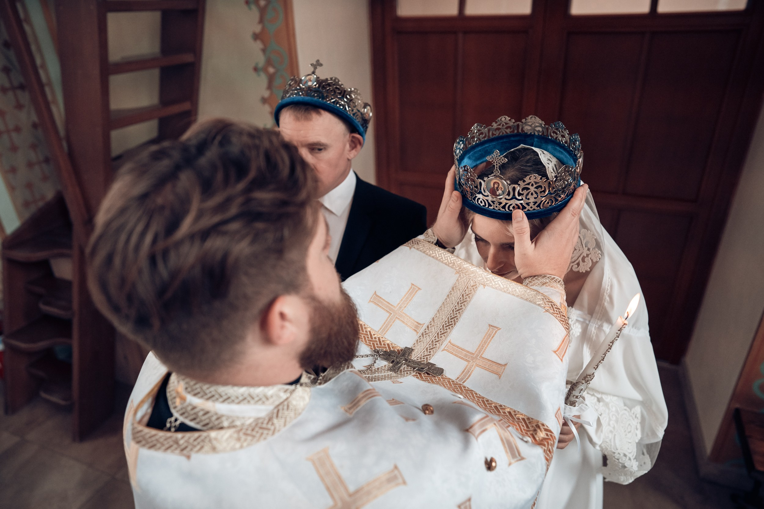 Венчание в храме ап.Андрея Первозванного Севастополь. Церковный фотограф Севастополь