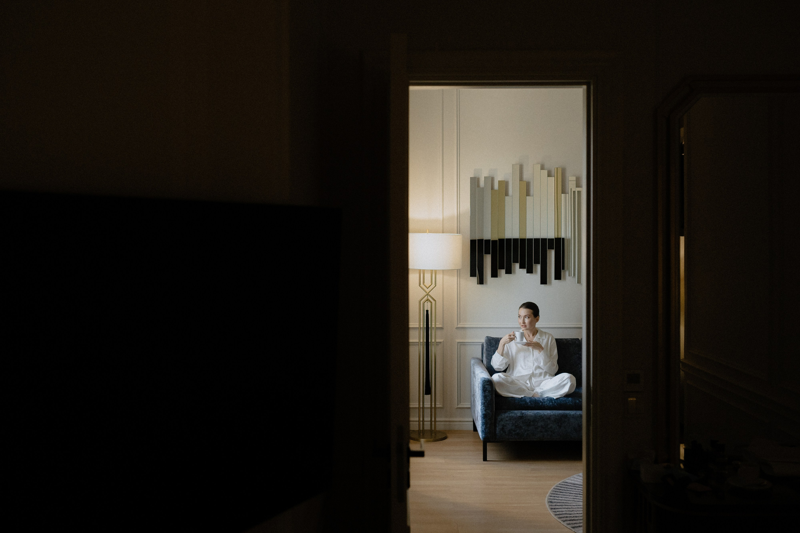 Свадебное утро и фотосессия в отеле Marriott Imperial Plaza. Свадебный фотограф Москва — Сергей и Татьяна