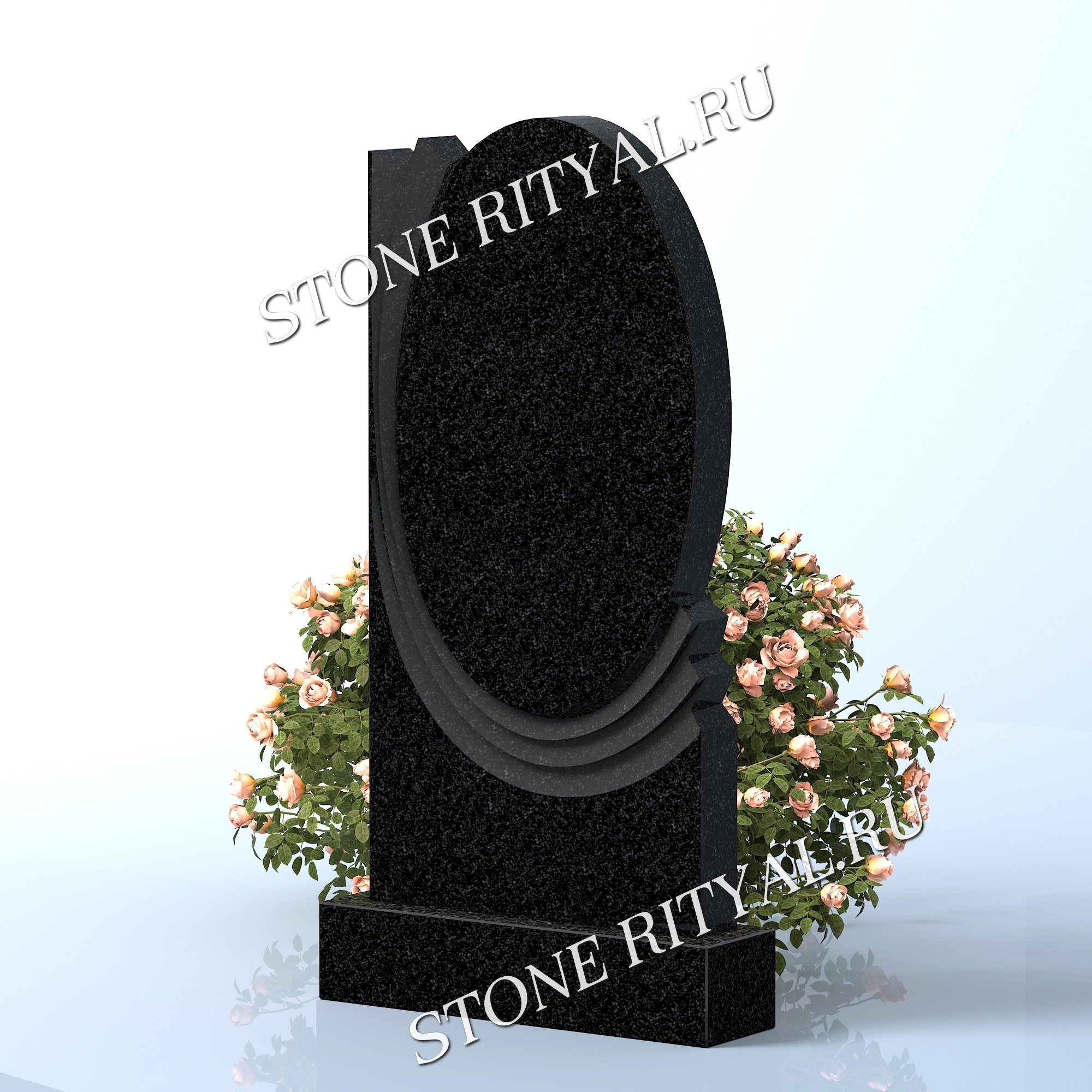 Вертикальные памятники прямые. Изготовление и установка памятников в Москве и МО