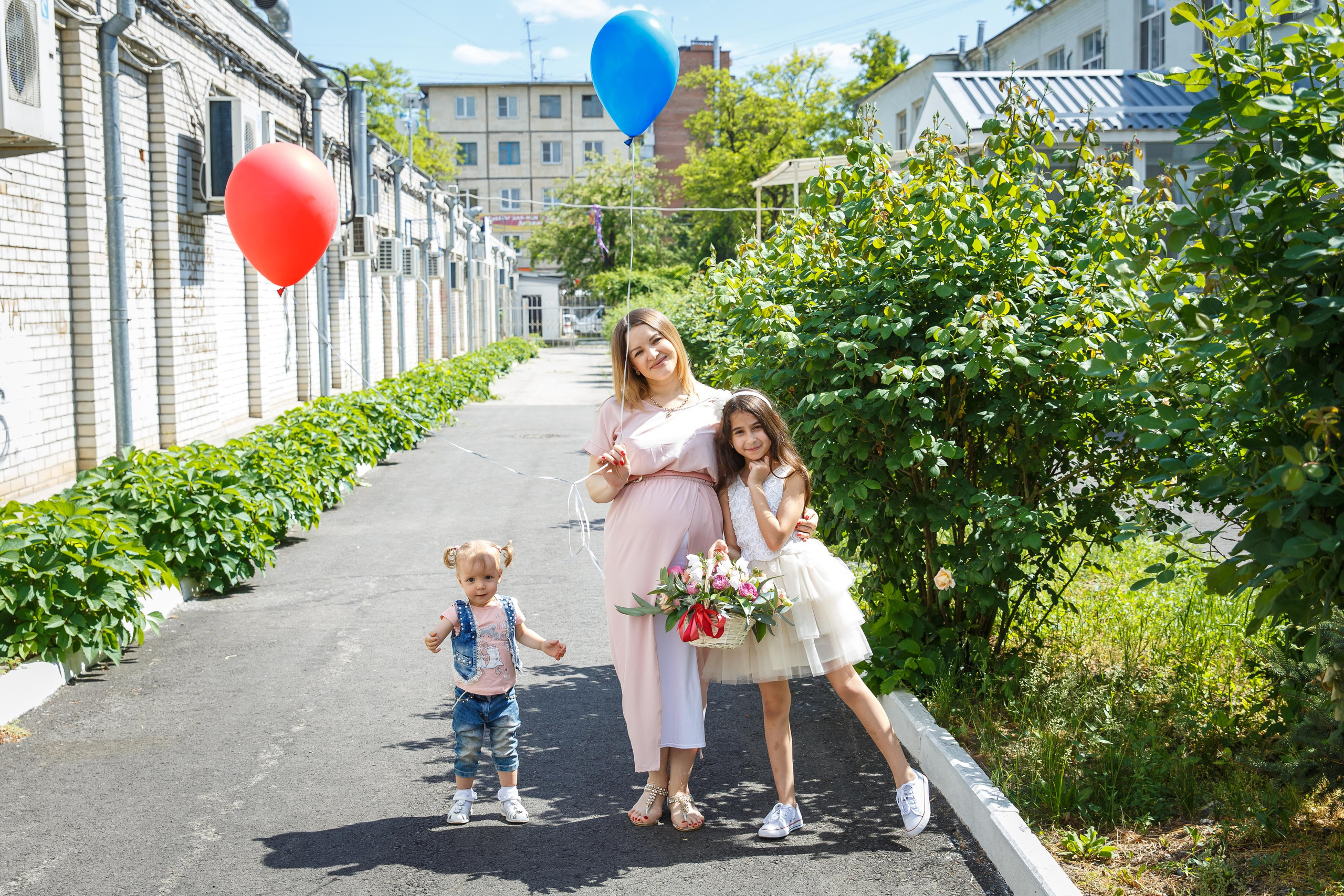Летняя выписка ЦГБ. Семейный и детский фотограф в Ростове-на-Дону
