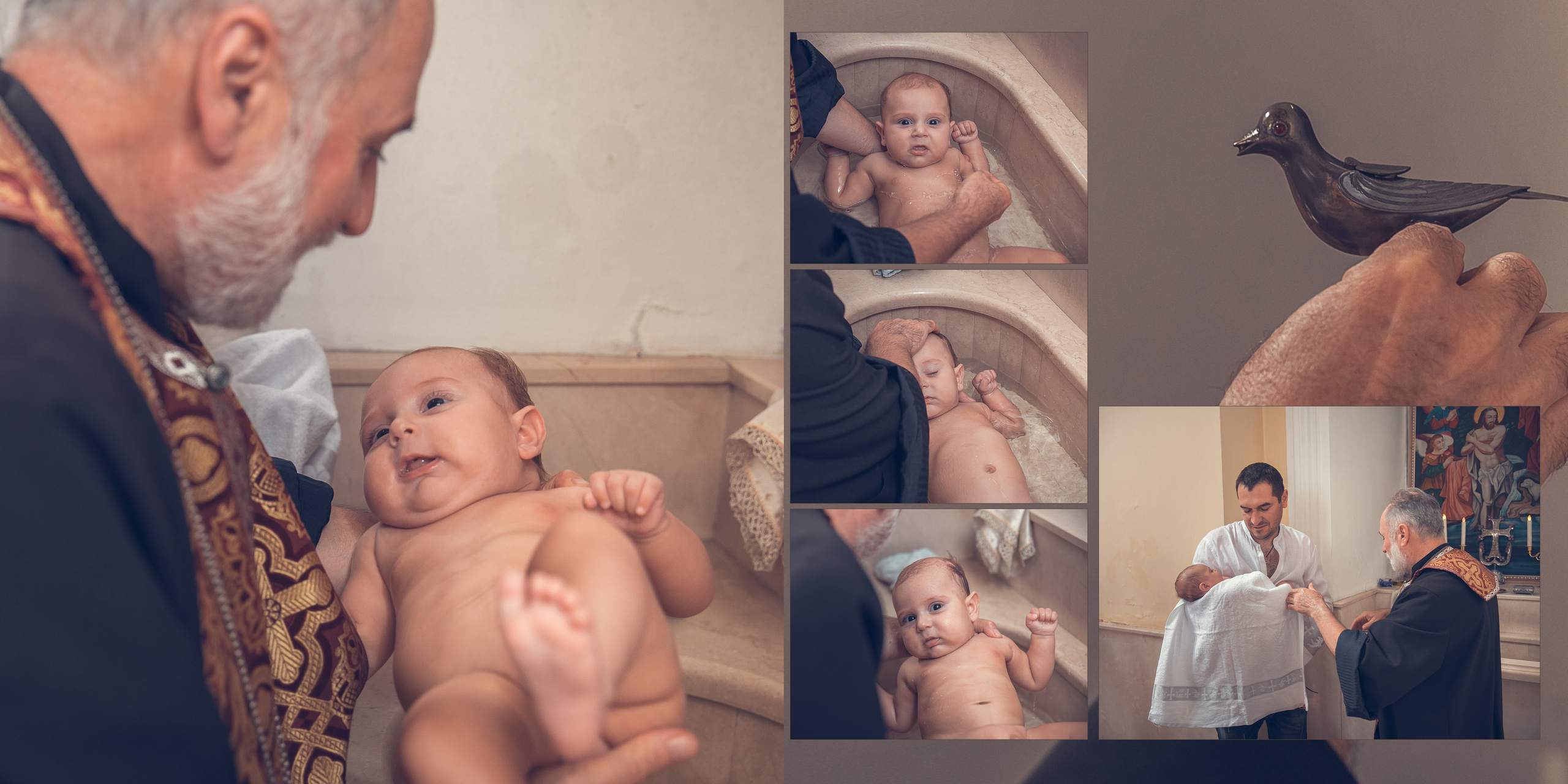 Фотокнига Таинство Крещения. Семейный и детский фотограф в Ростове-на-Дону