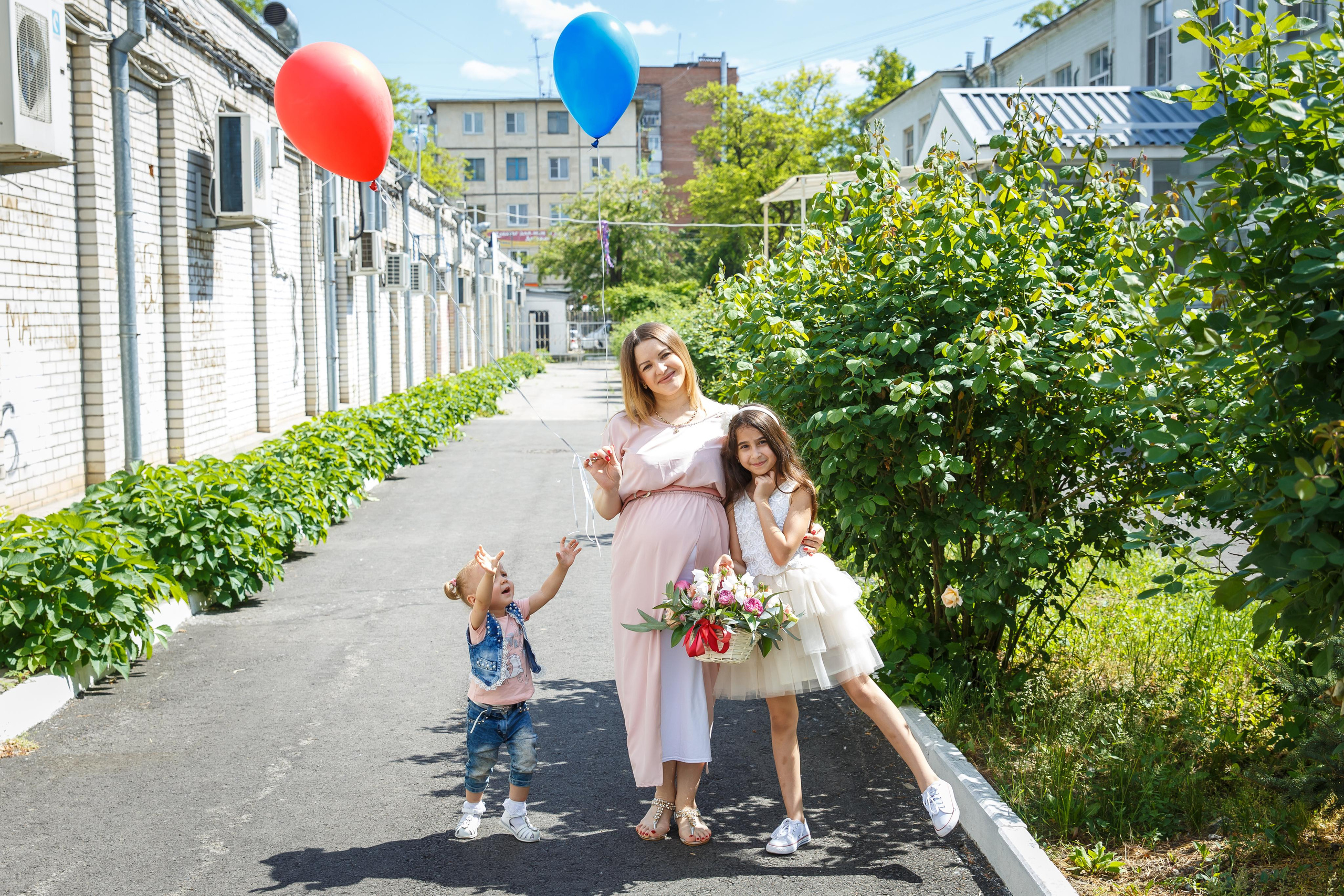 Летняя выписка ЦГБ. Семейный и детский фотограф в Ростове-на-Дону
