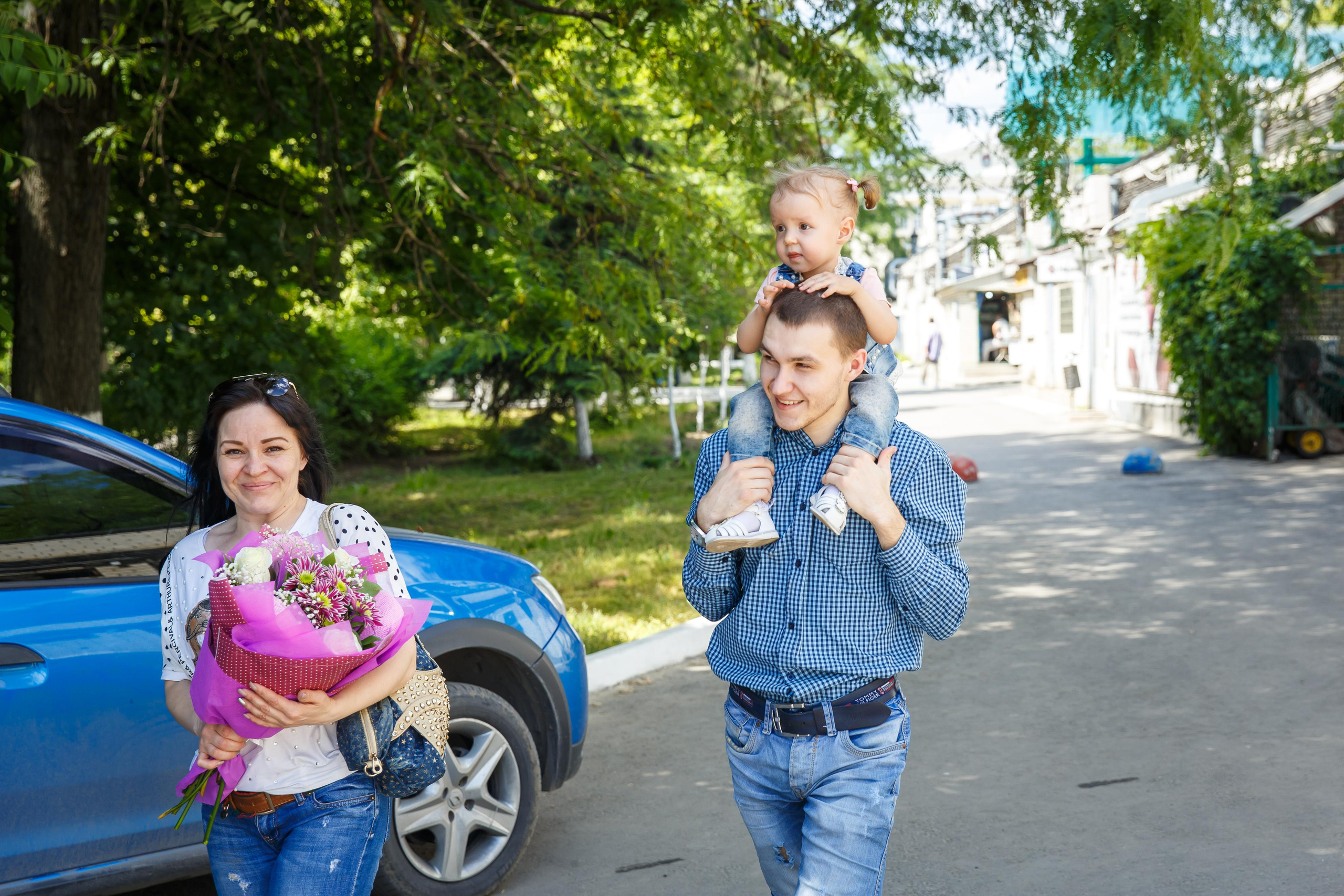 Летняя выписка ЦГБ. Семейный и детский фотограф в Ростове-на-Дону