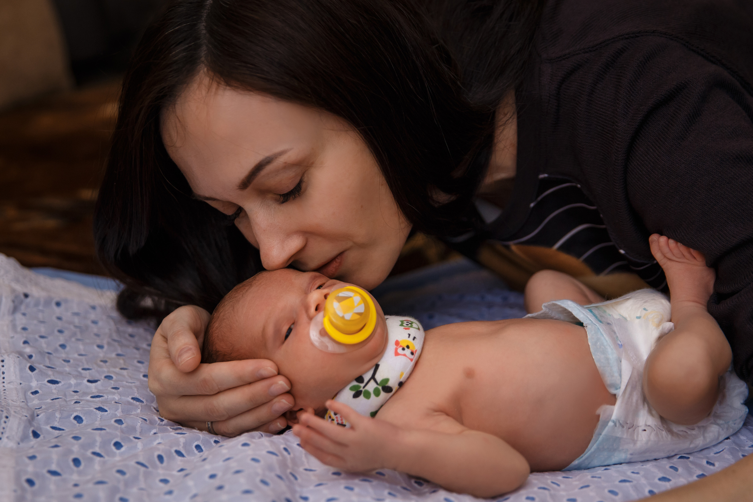Выписка из роддома с домашней частью. Семейный и детский фотограф в Ростове-на-Дону