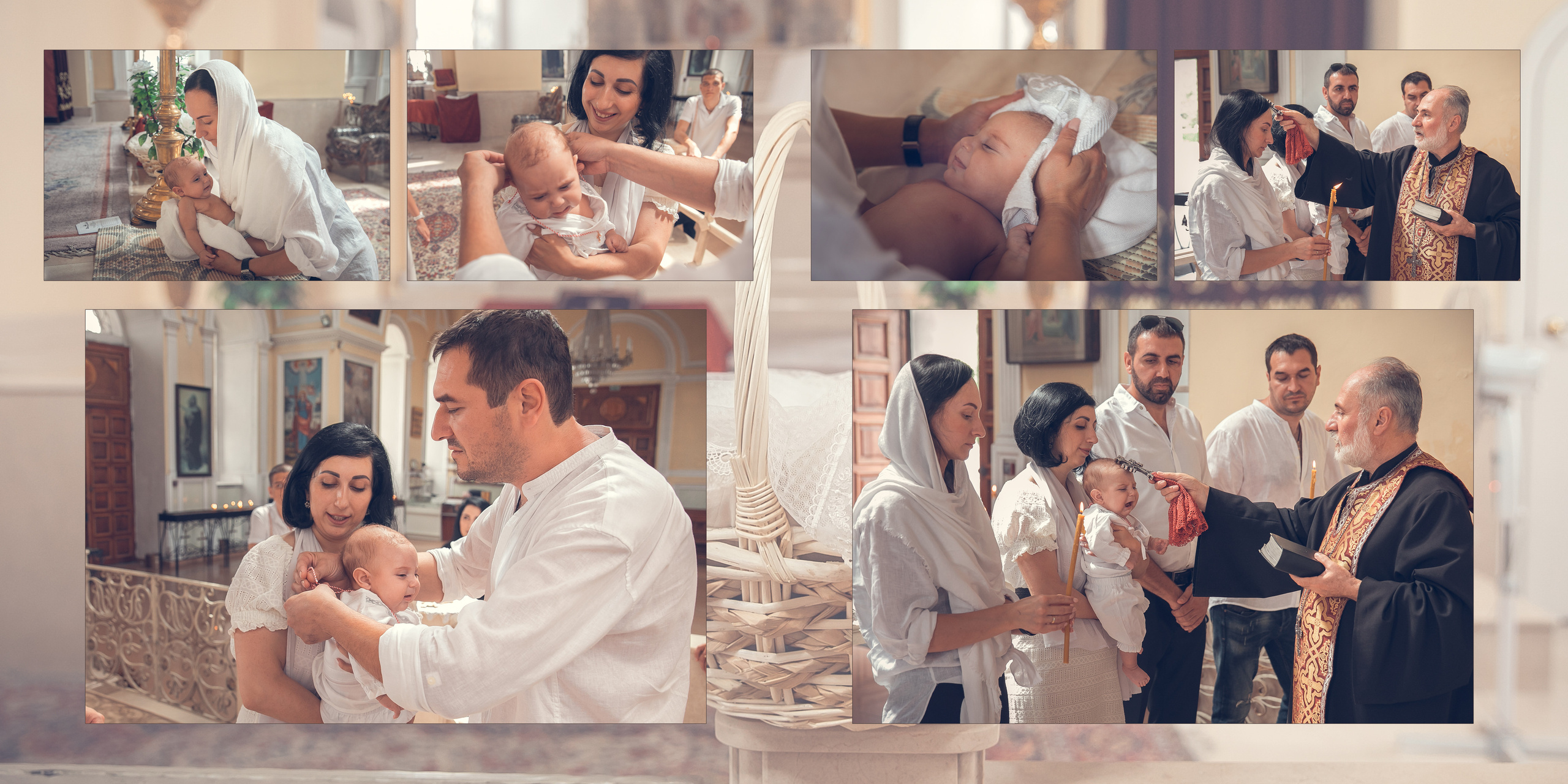 Фотокнига Таинство Крещения. Семейный и детский фотограф в Ростове-на-Дону