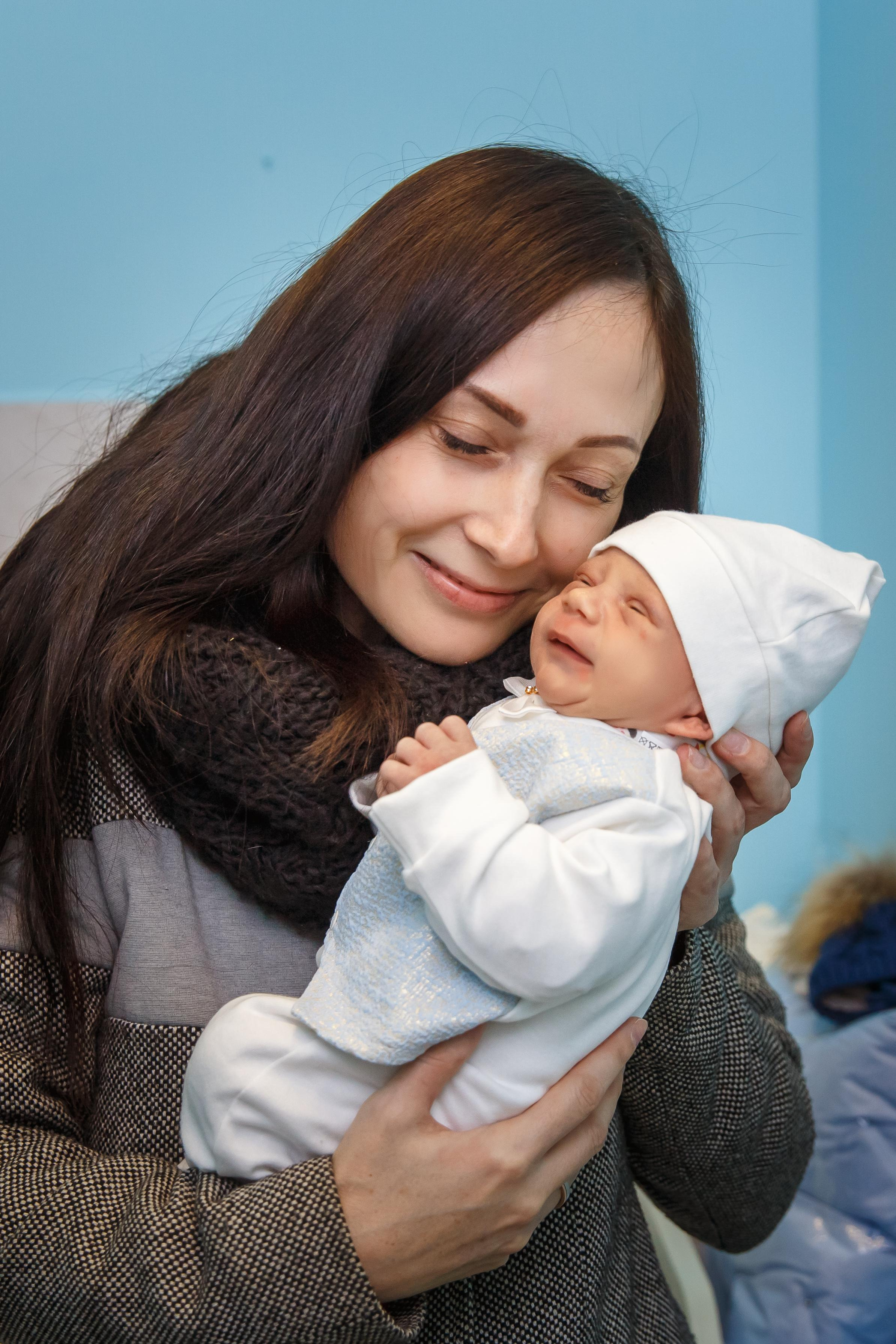 Выписка из роддома с домашней частью. Семейный и детский фотограф в Ростове-на-Дону
