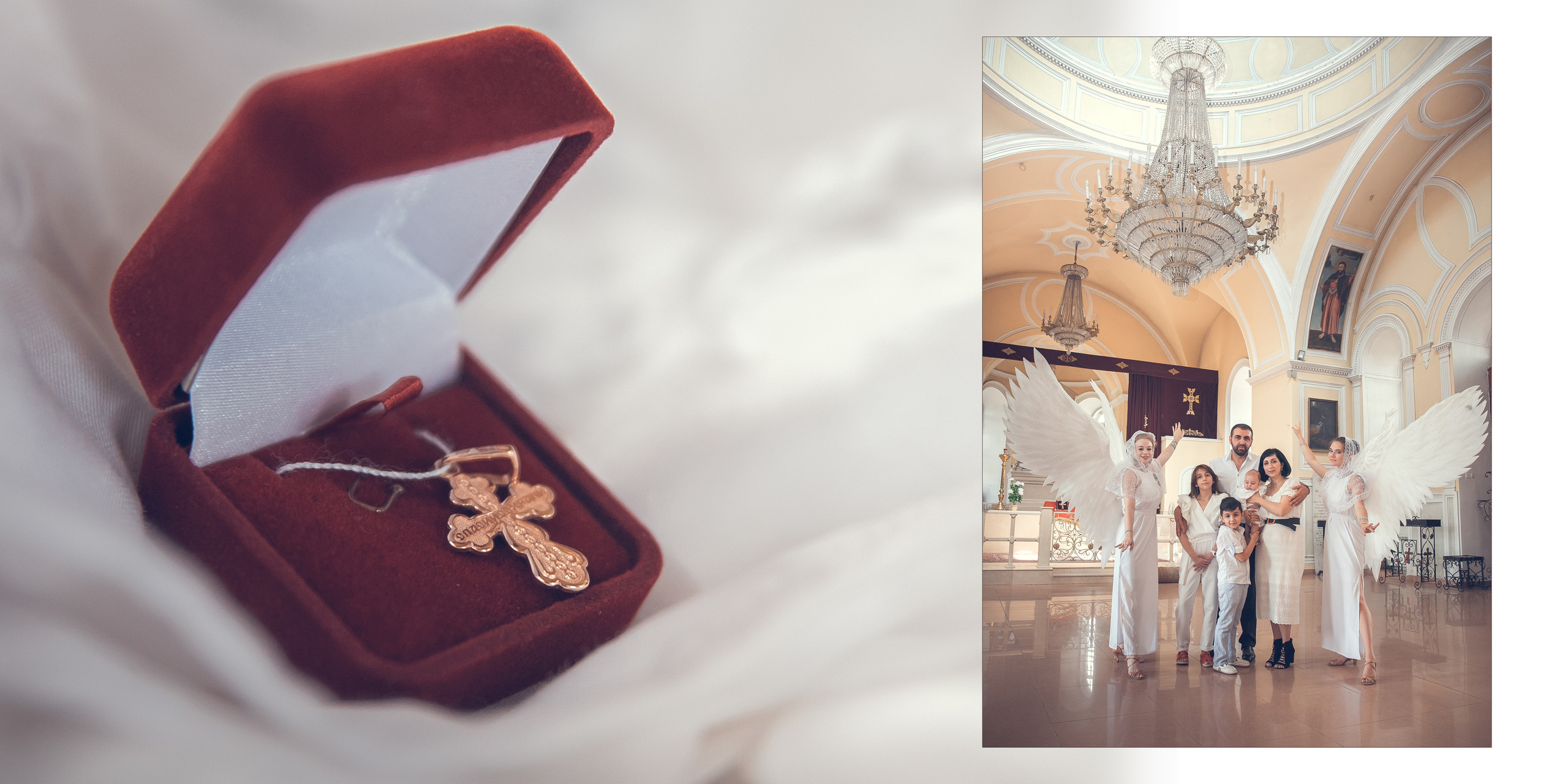 Фотокнига Таинство Крещения. Семейный и детский фотограф в Ростове-на-Дону