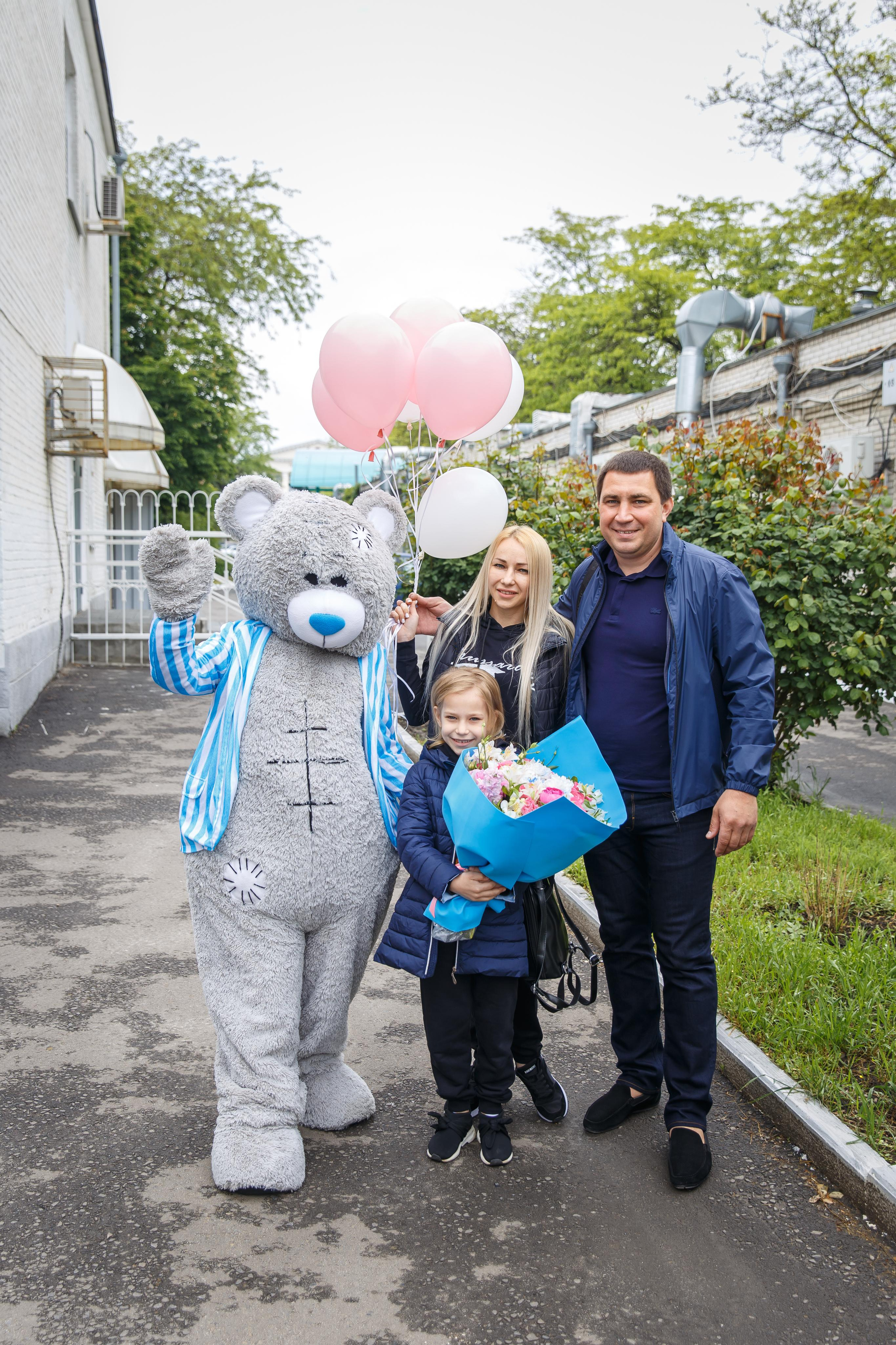 Выписка Евы из роддома ЦГБ. Семейный и детский фотограф в Ростове-на-Дону