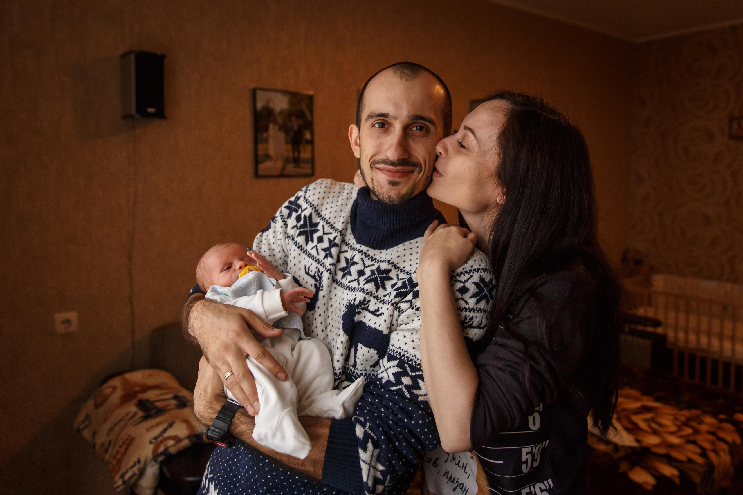 Выписка из роддома с домашней частью. Семейный и детский фотограф в Ростове-на-Дону