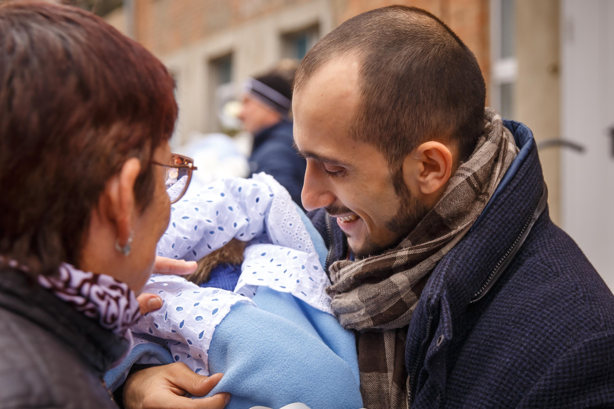Выписка из роддома с домашней частью. Семейный и детский фотограф в Ростове-на-Дону