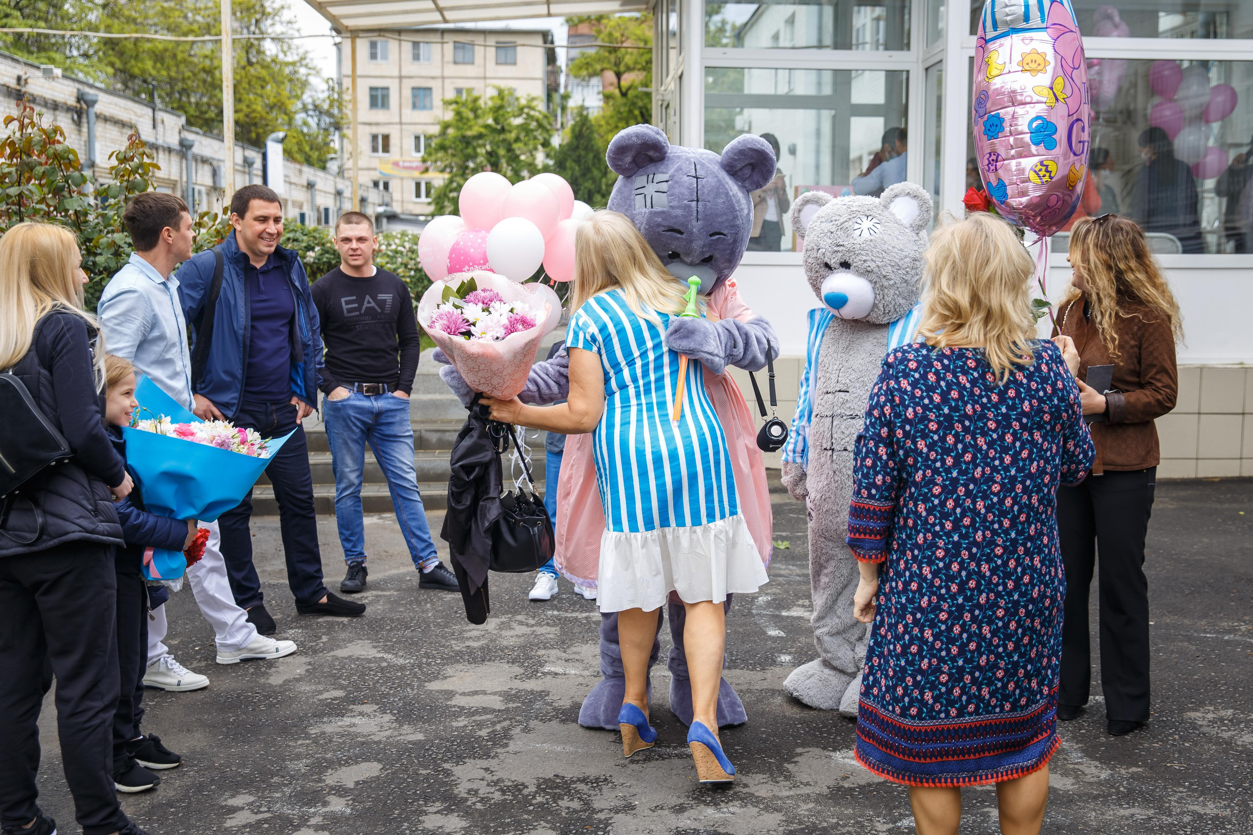Выписка Евы из роддома ЦГБ. Семейный и детский фотограф в Ростове-на-Дону