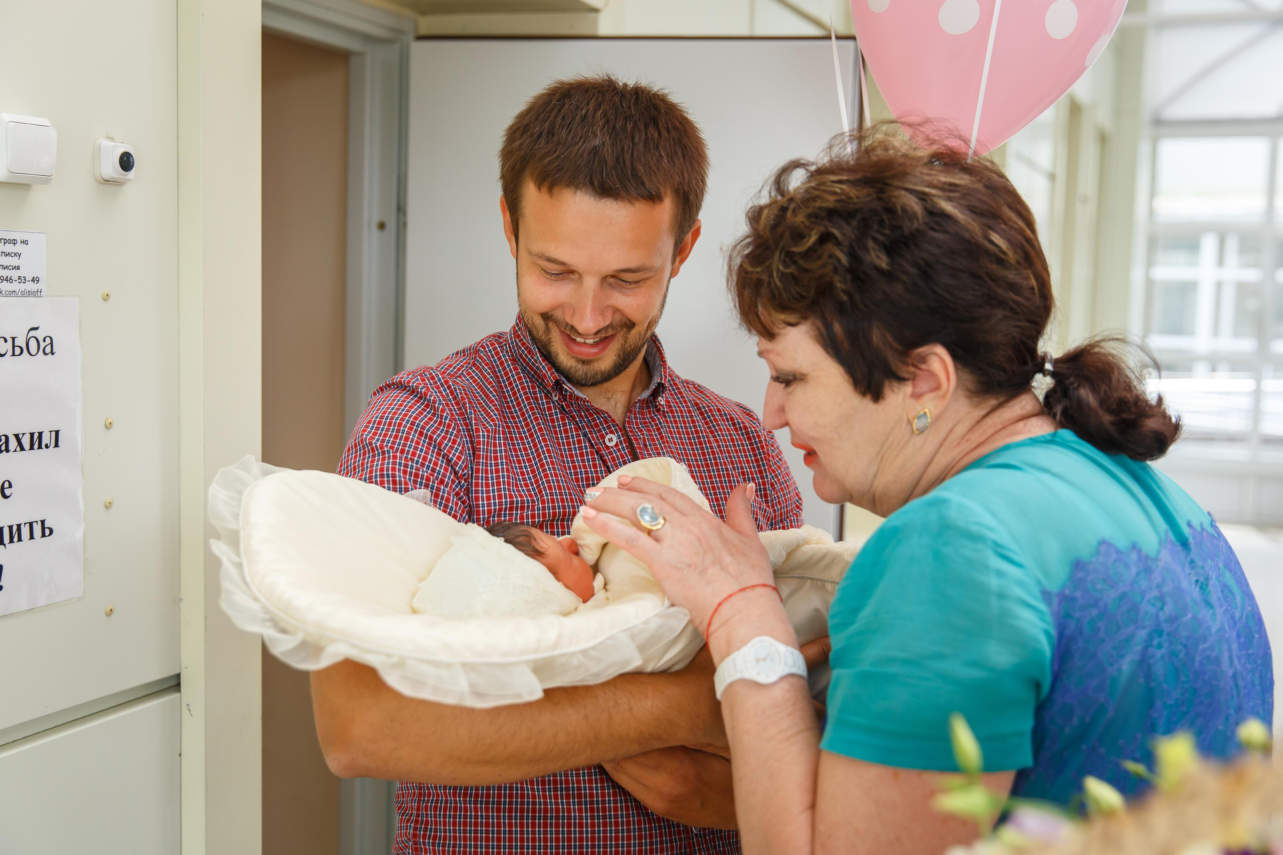 Выписка из Роддома. Семейный и детский фотограф в Ростове-на-Дону