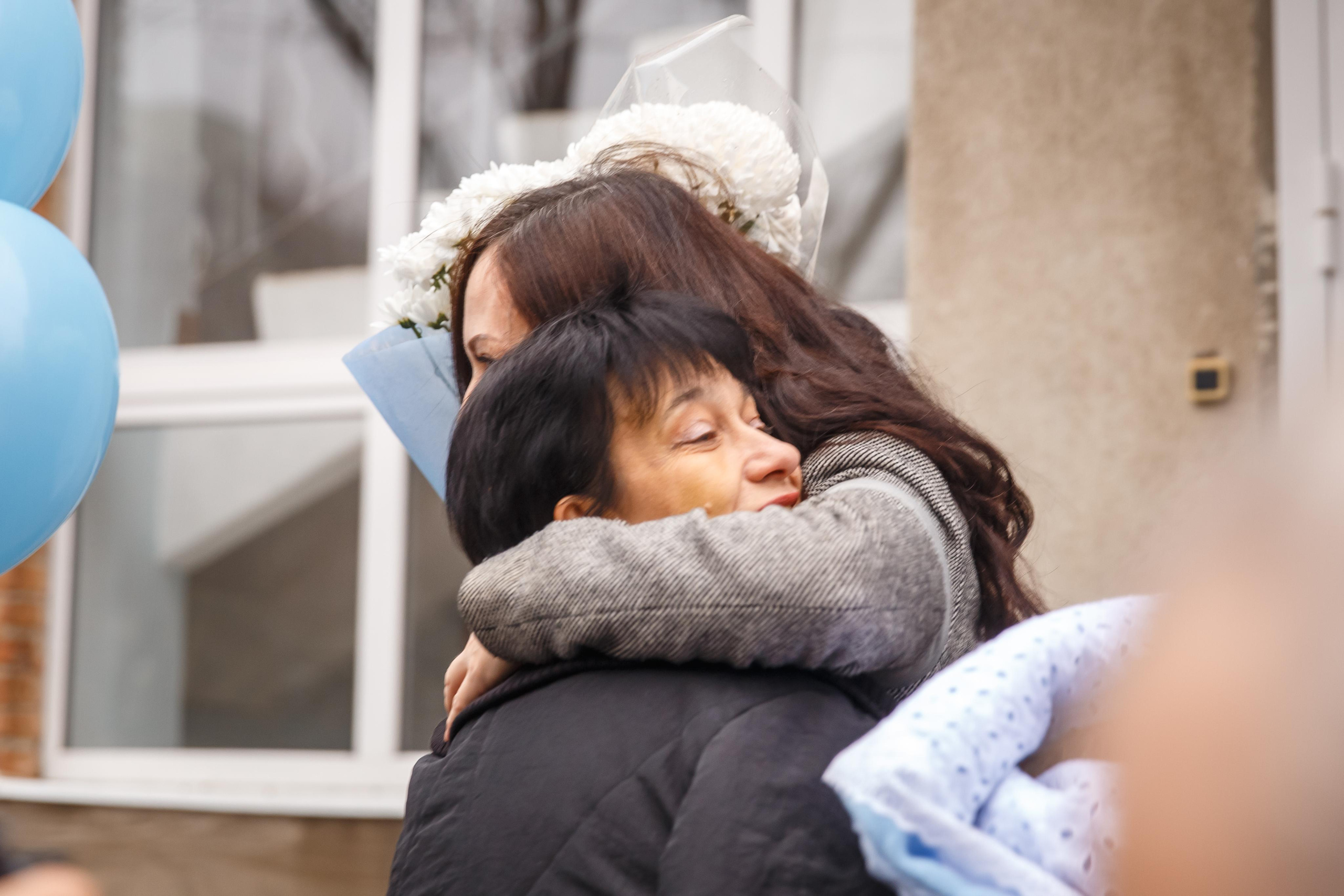 Выписка из роддома с домашней частью. Семейный и детский фотограф в Ростове-на-Дону