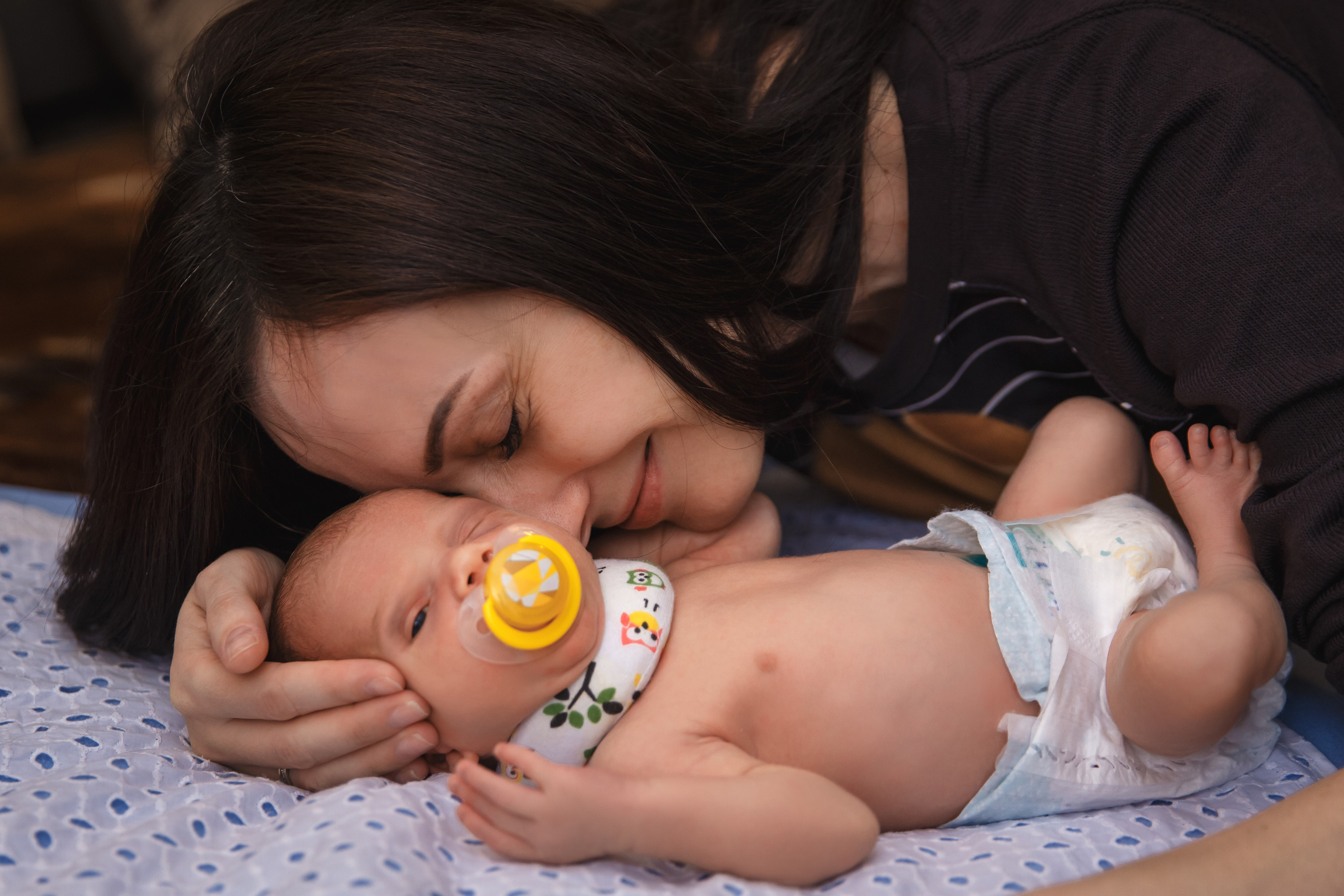 Выписка из роддома с домашней частью. Семейный и детский фотограф в Ростове-на-Дону