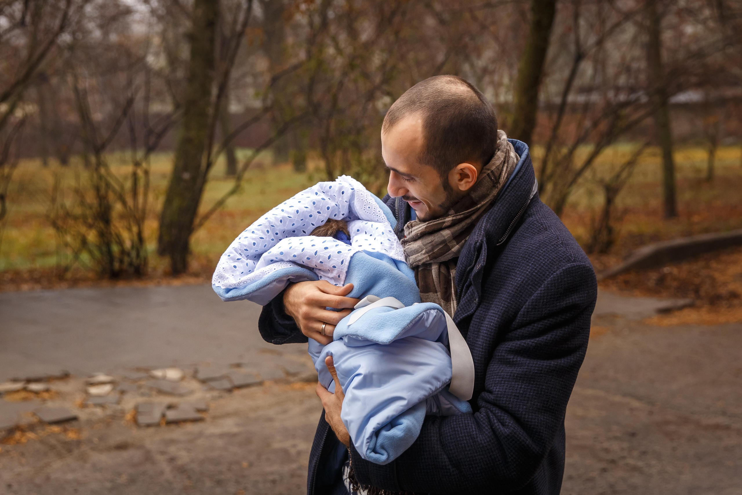 Выписка из роддома с домашней частью. Семейный и детский фотограф в Ростове-на-Дону