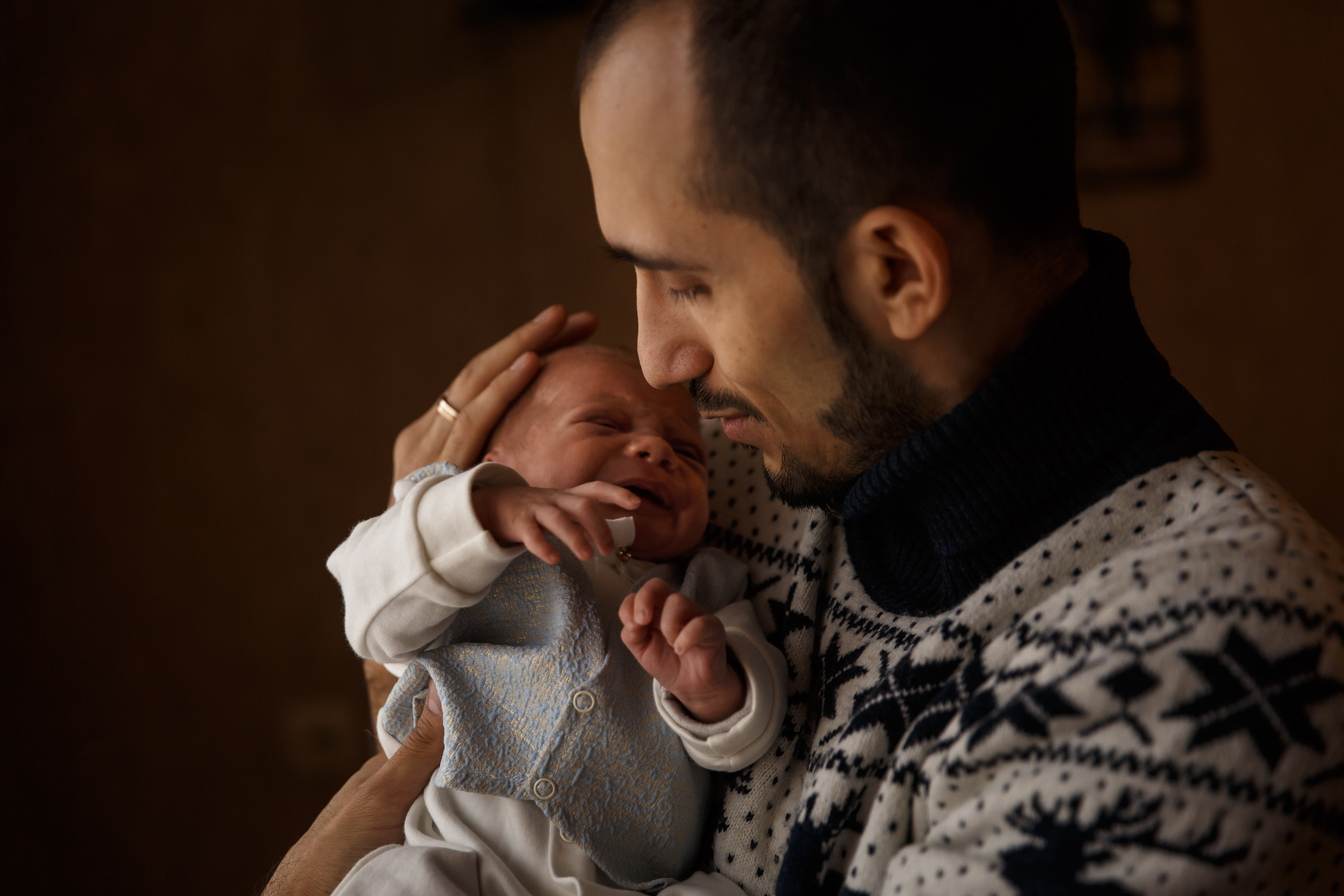 Выписка из роддома с домашней частью. Семейный и детский фотограф в Ростове-на-Дону