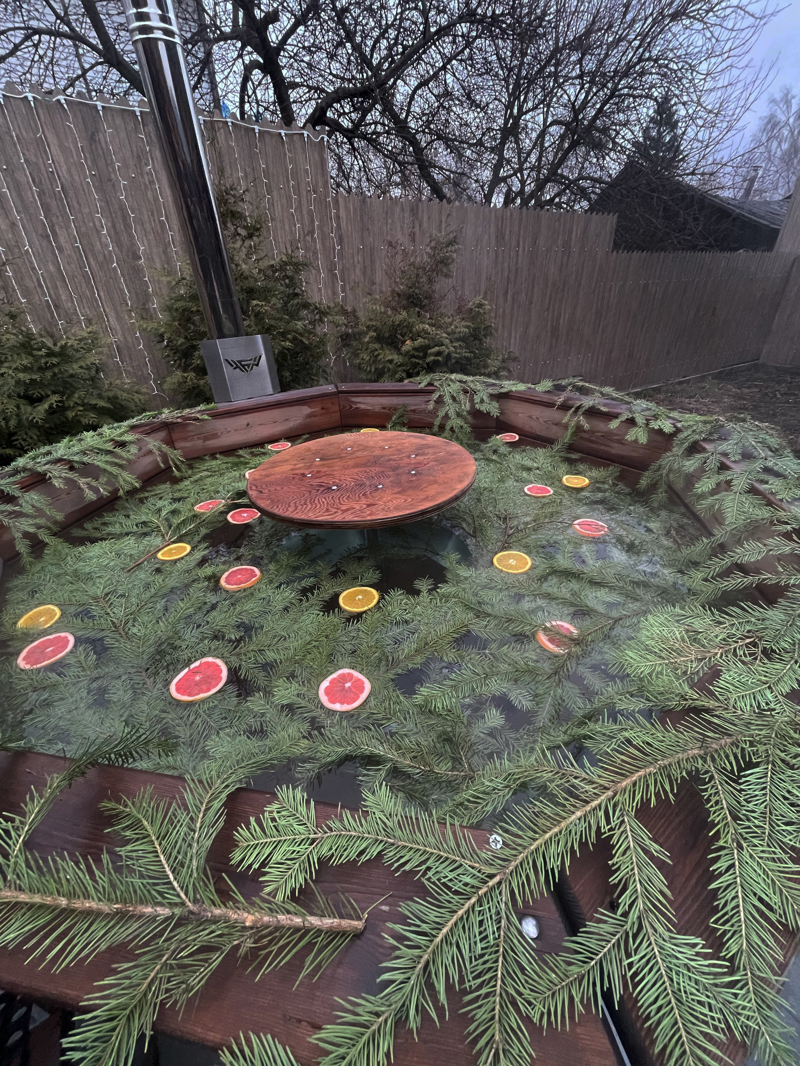 Чан на дровах. Банный комплекс в Подольске