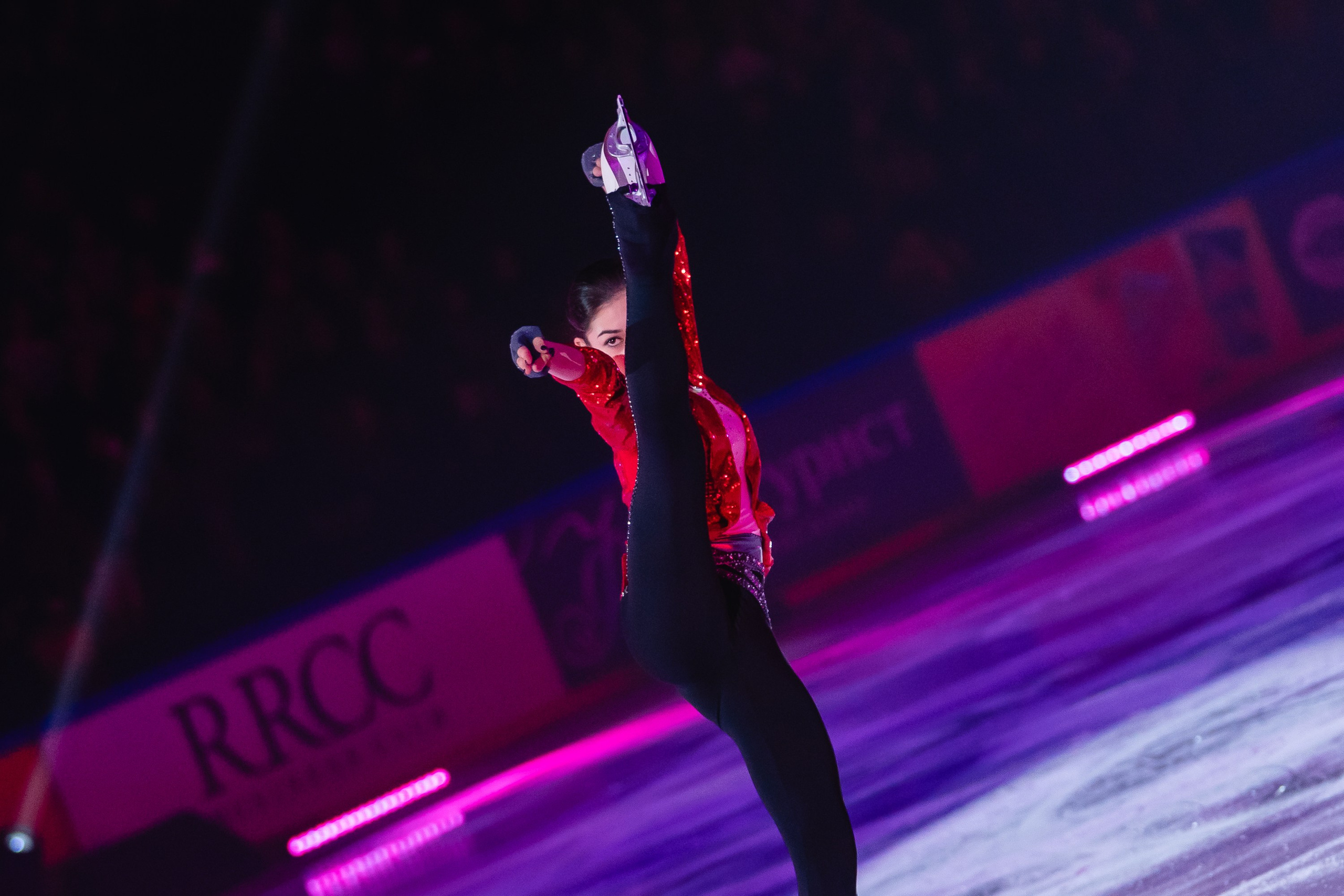 Шоу «Чемпионы на льду» в Новосибирске. Воробьева Ксения — Спортивный и танцевальный фотограф Новосибирск