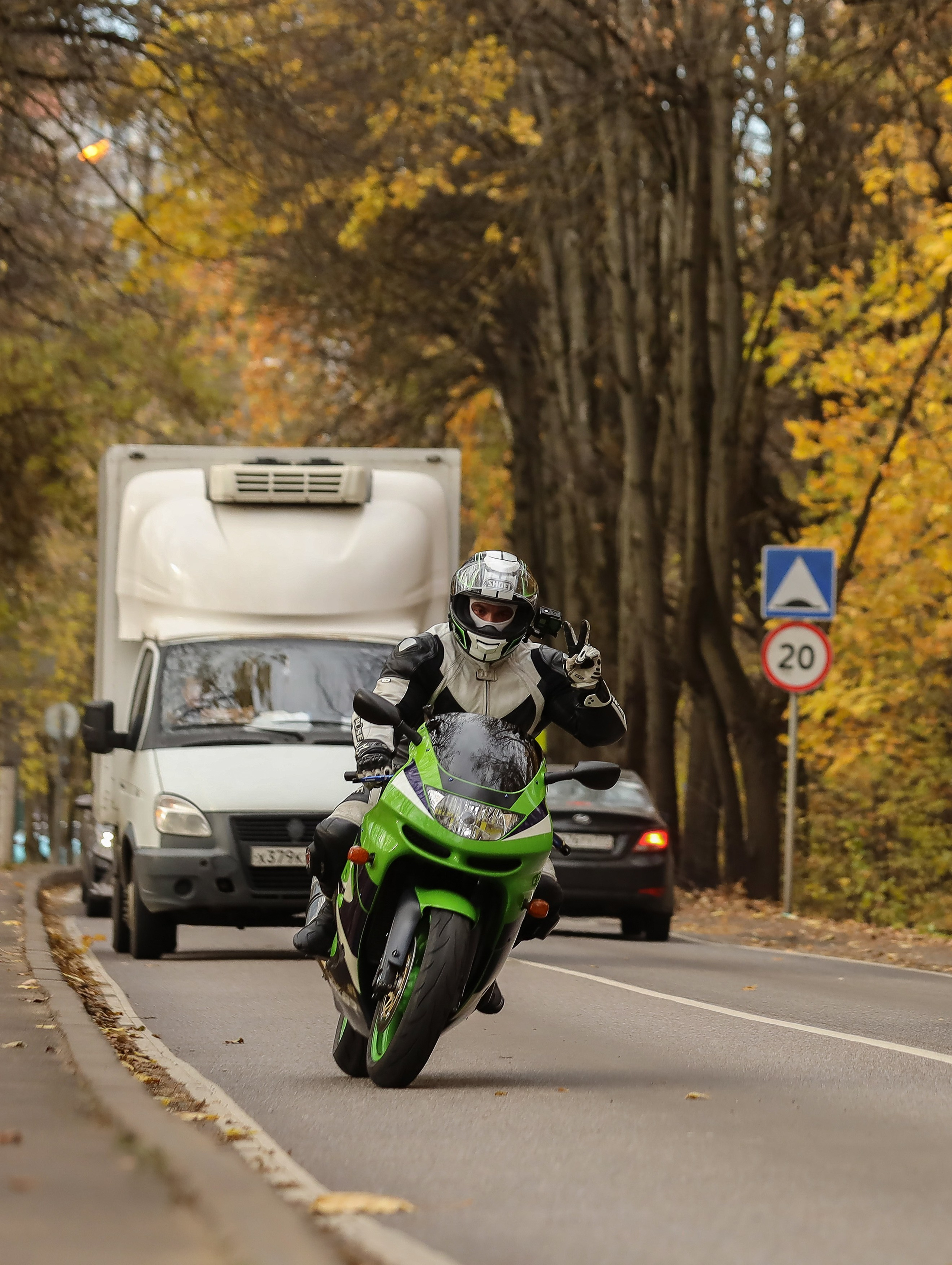 Виталий Kawasaki ZX6R. Фотограф Антон Чупринин