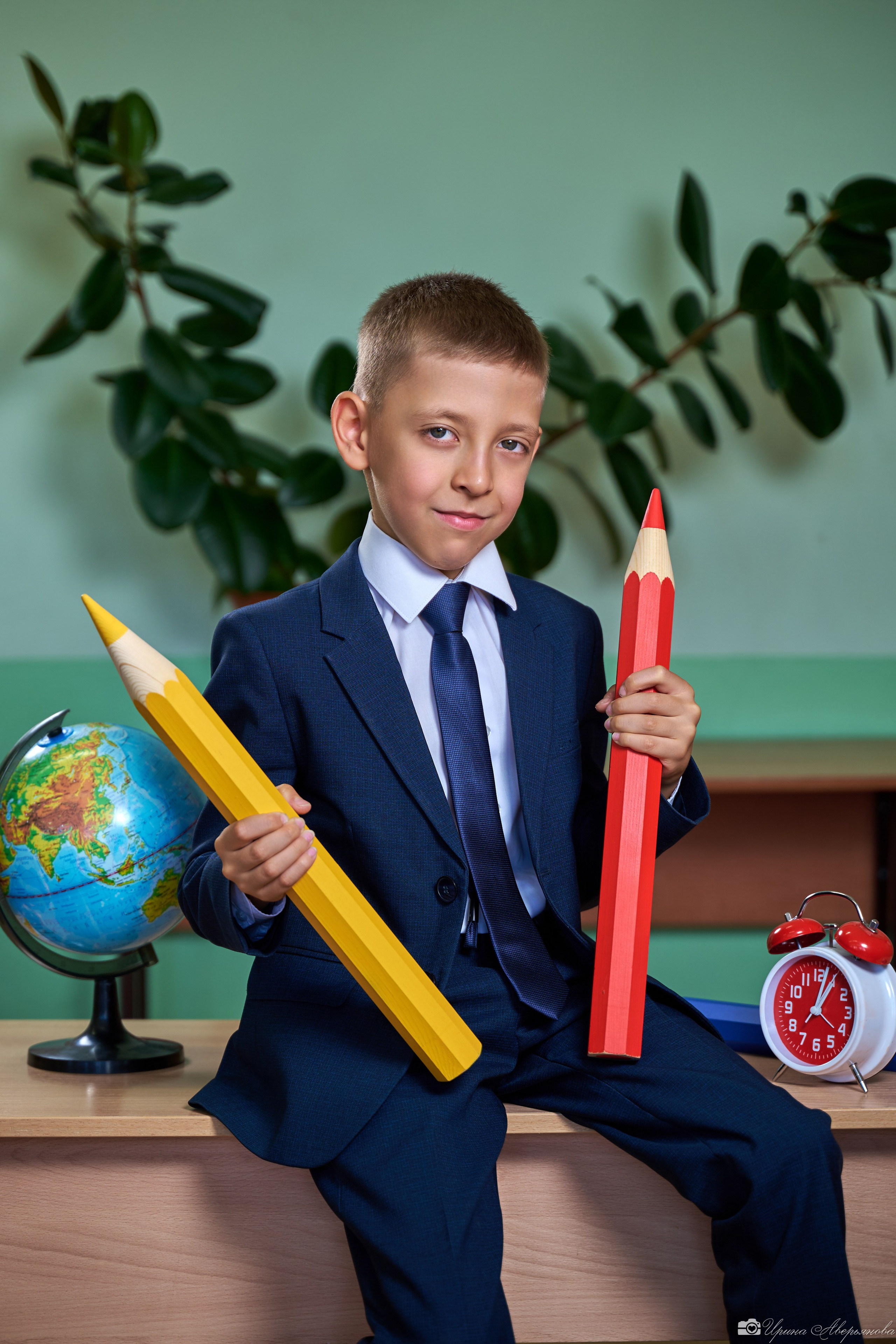 Школьная фотосессия 2 класс. Фотограф в Ульяновске Ирина Аверьянова