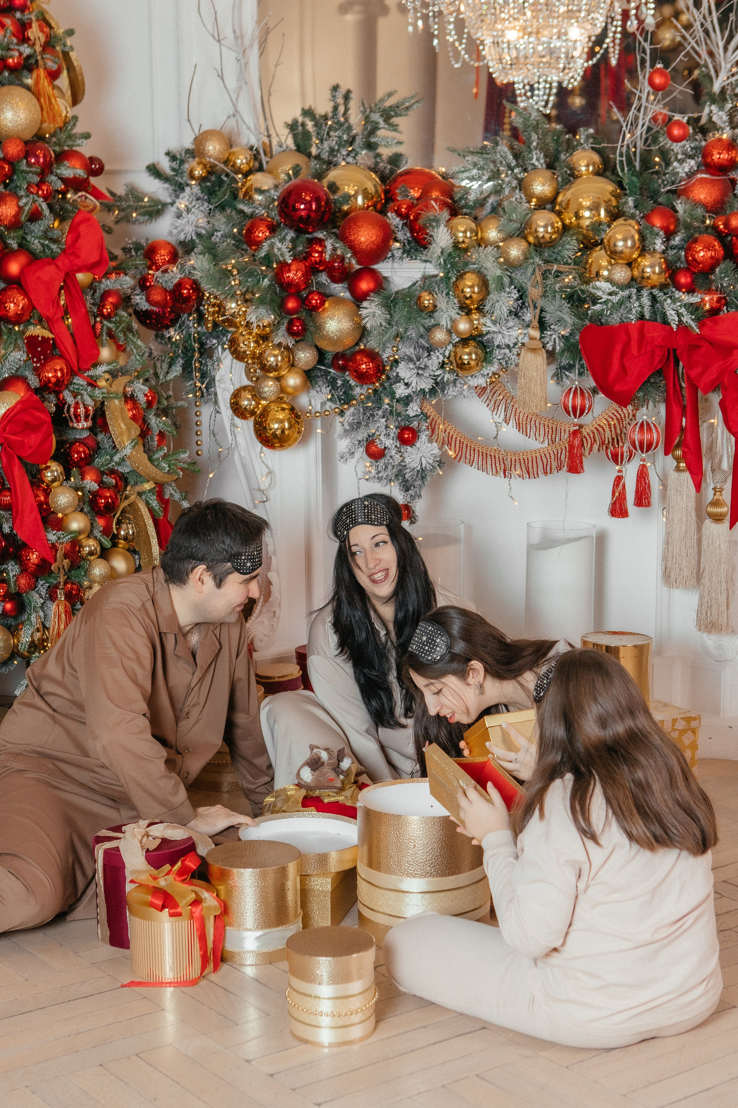 Новогодняя сказка для большой семьи. Фотограф в Москве Серегина Екатерина