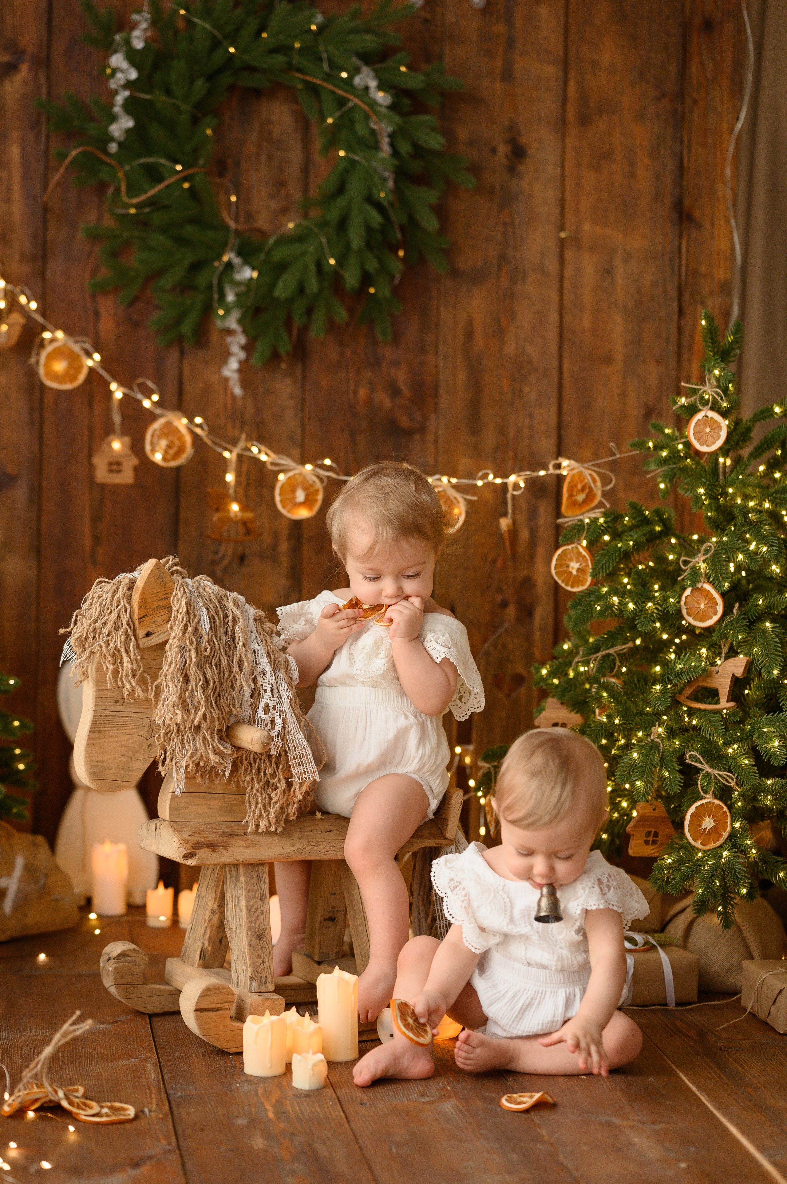 Катюше и Лизоньке годик. Детский и семейный фотограф Ирина Гладких