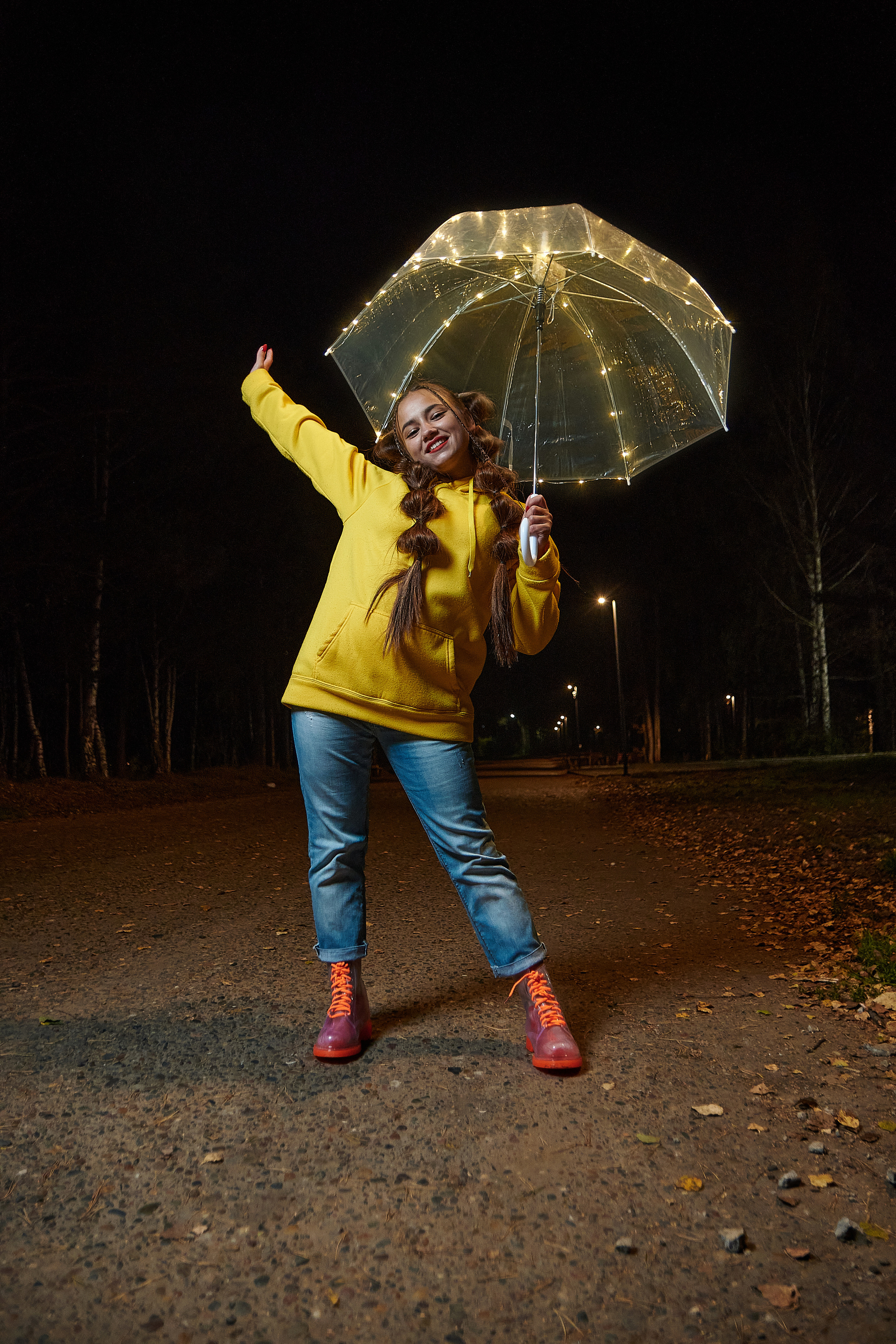 Елена и Осень. Фотограф Татаринов Павел