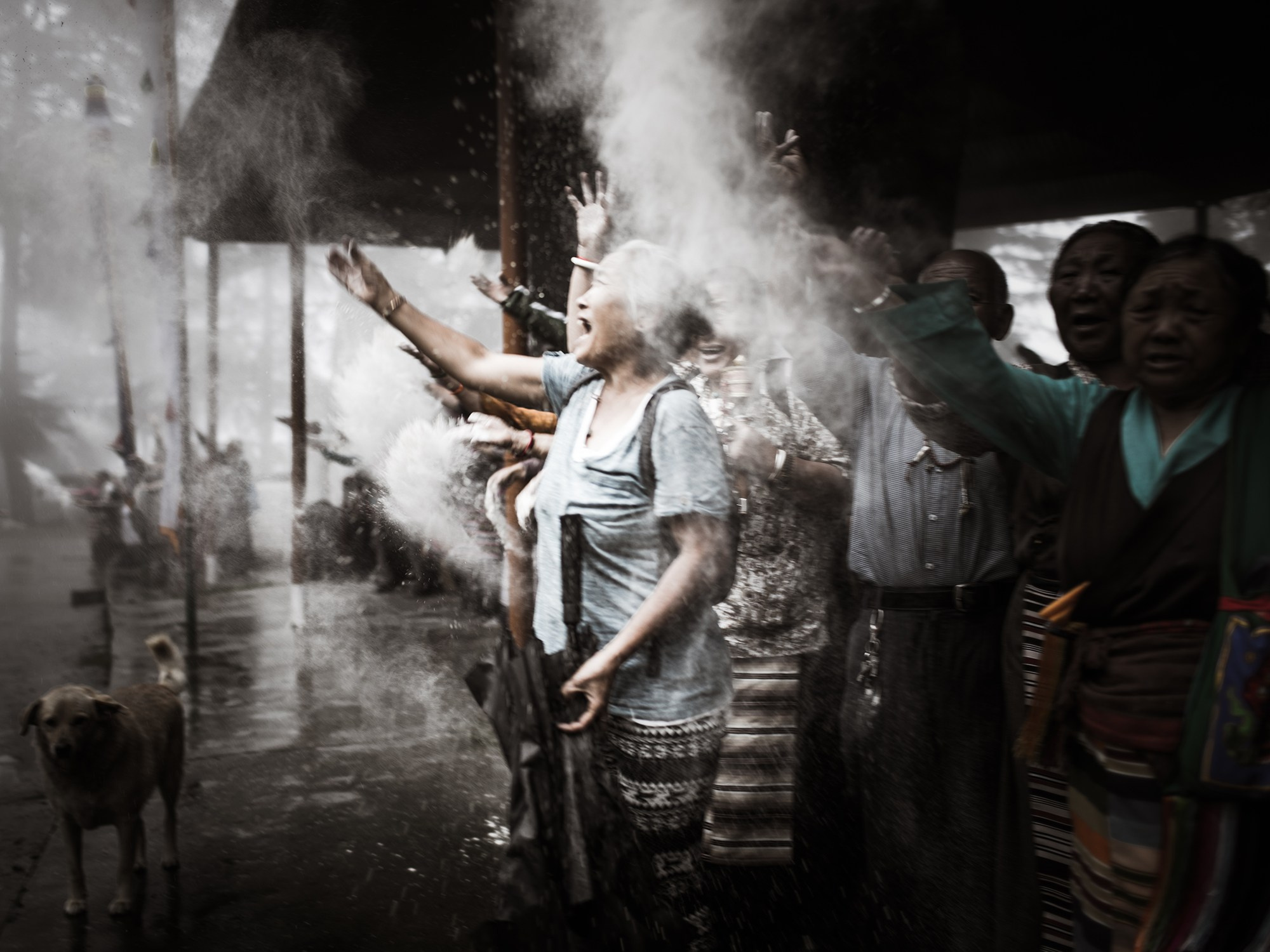 Tibetans in India. Documentary and art photographer Alexey Terentyev